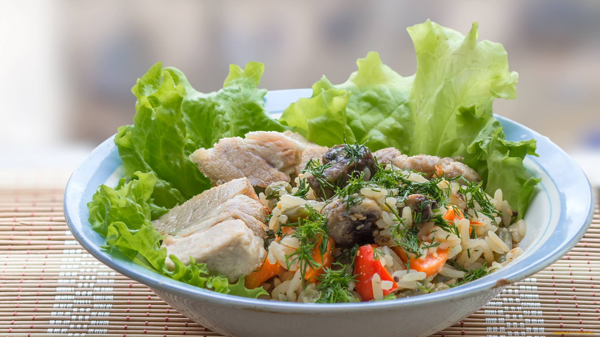 еда, вторые, блюда, рис, овощи, мясо