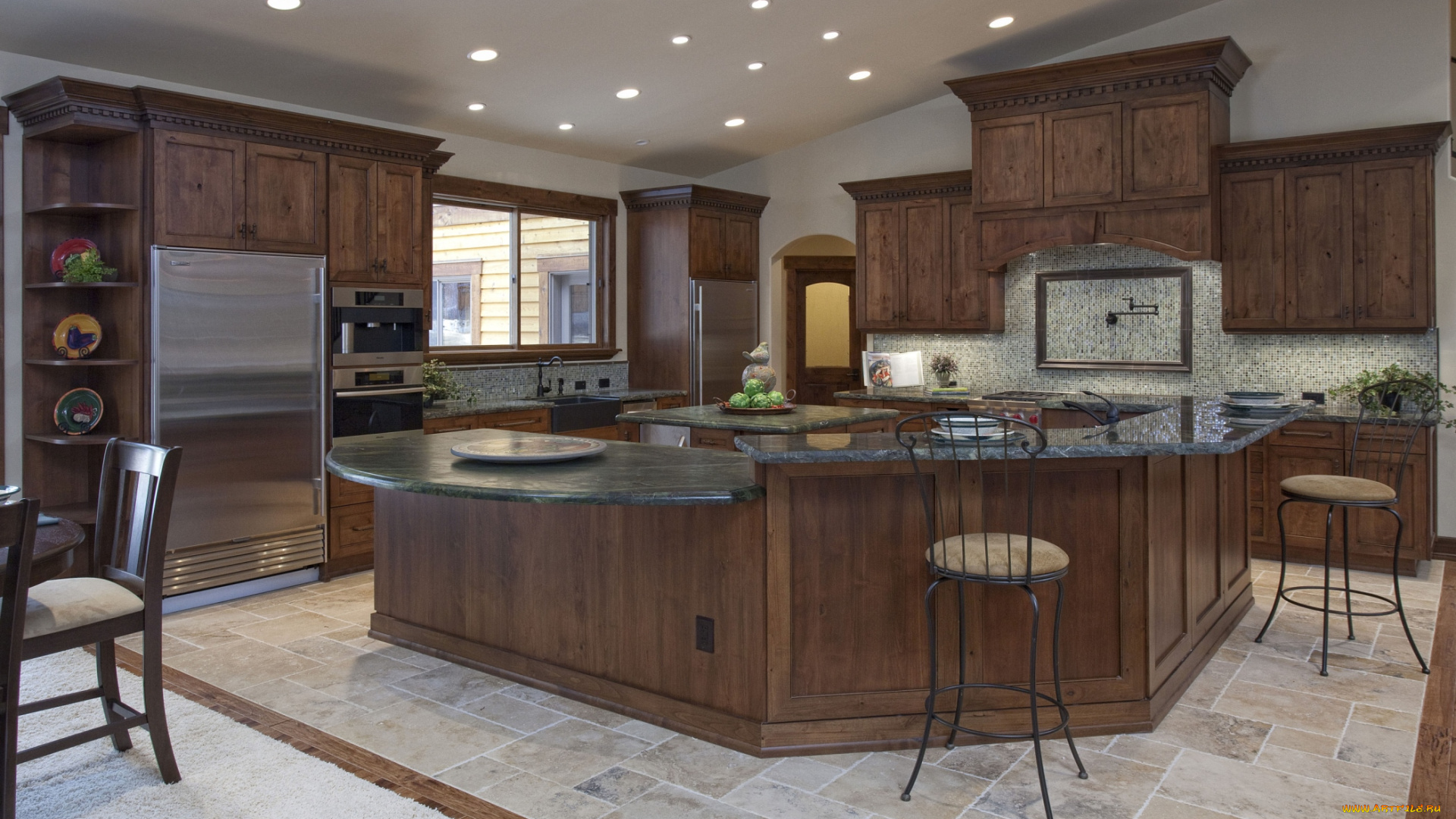 интерьер, кухня, мебель
