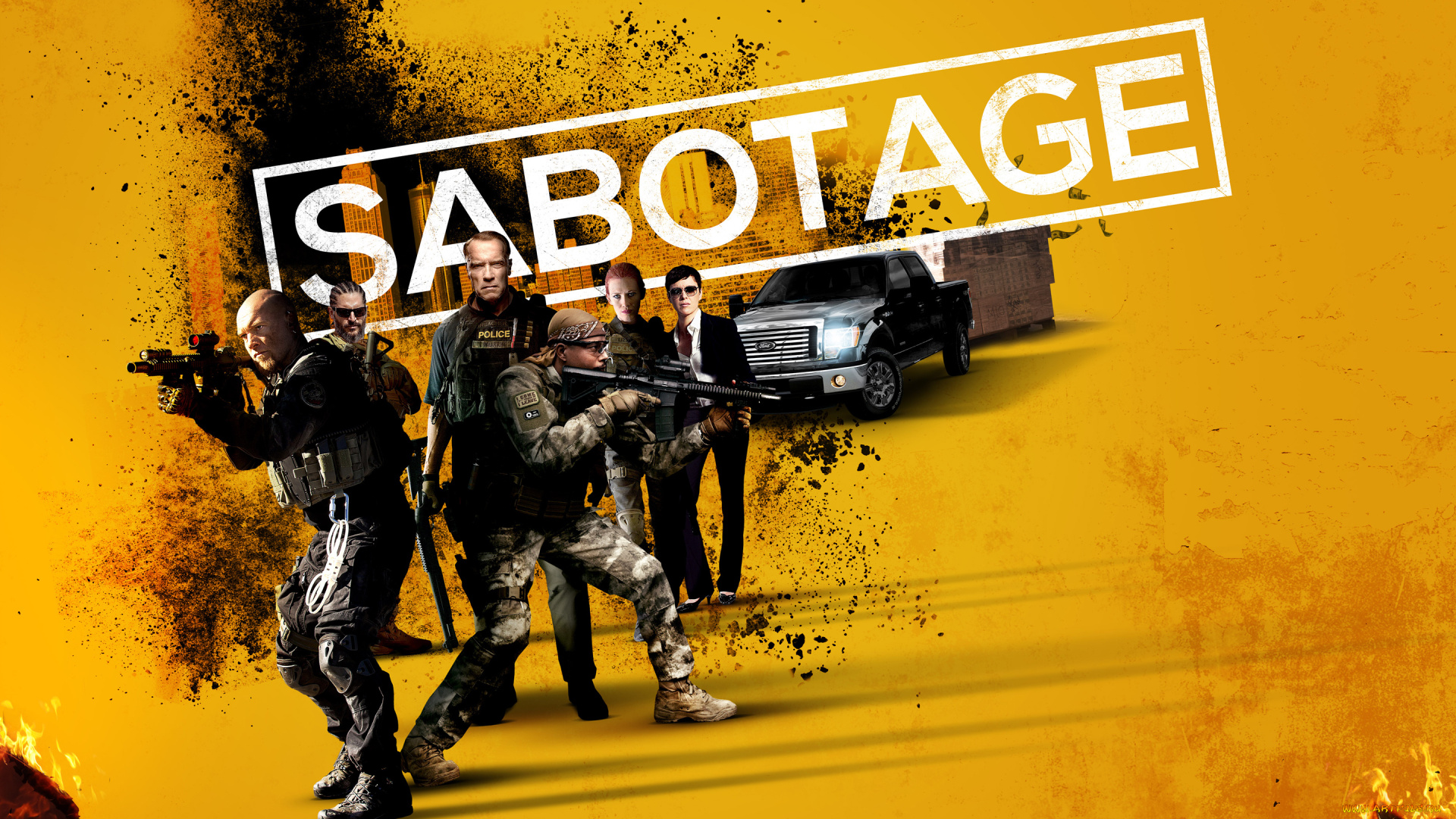 sabotage, кино, фильмы, саботаж