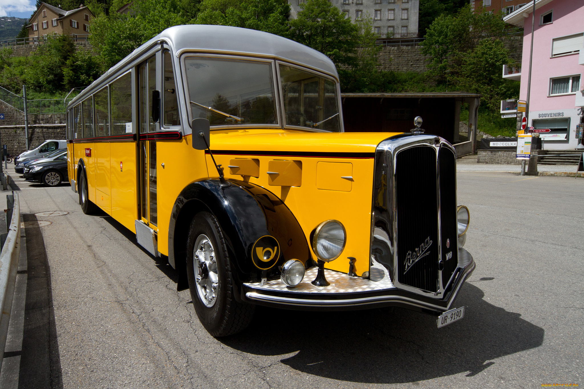 автомобили, автобусы, автобус, улица