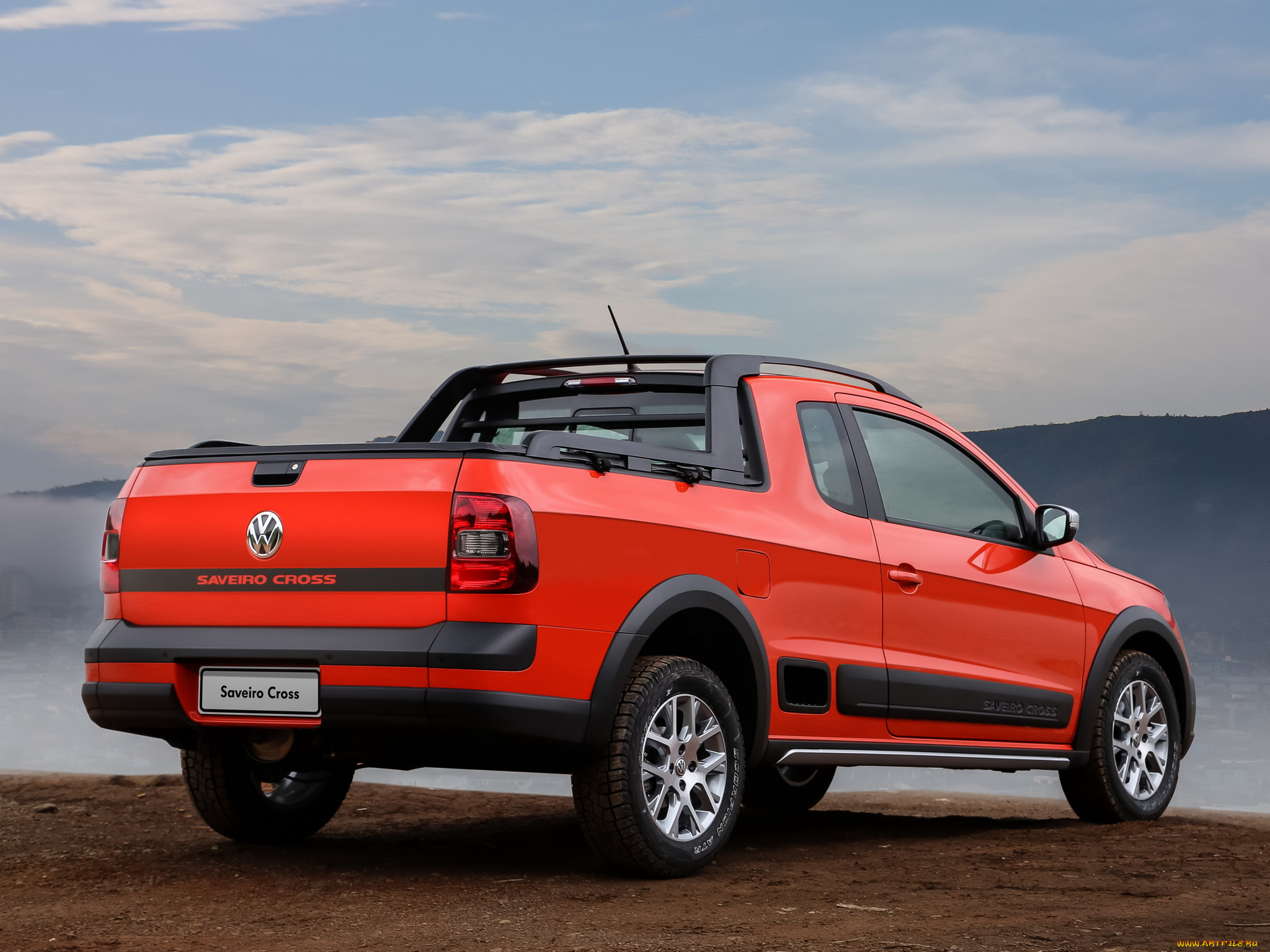 автомобили, volkswagen, красный, 2013, cross, saveiro