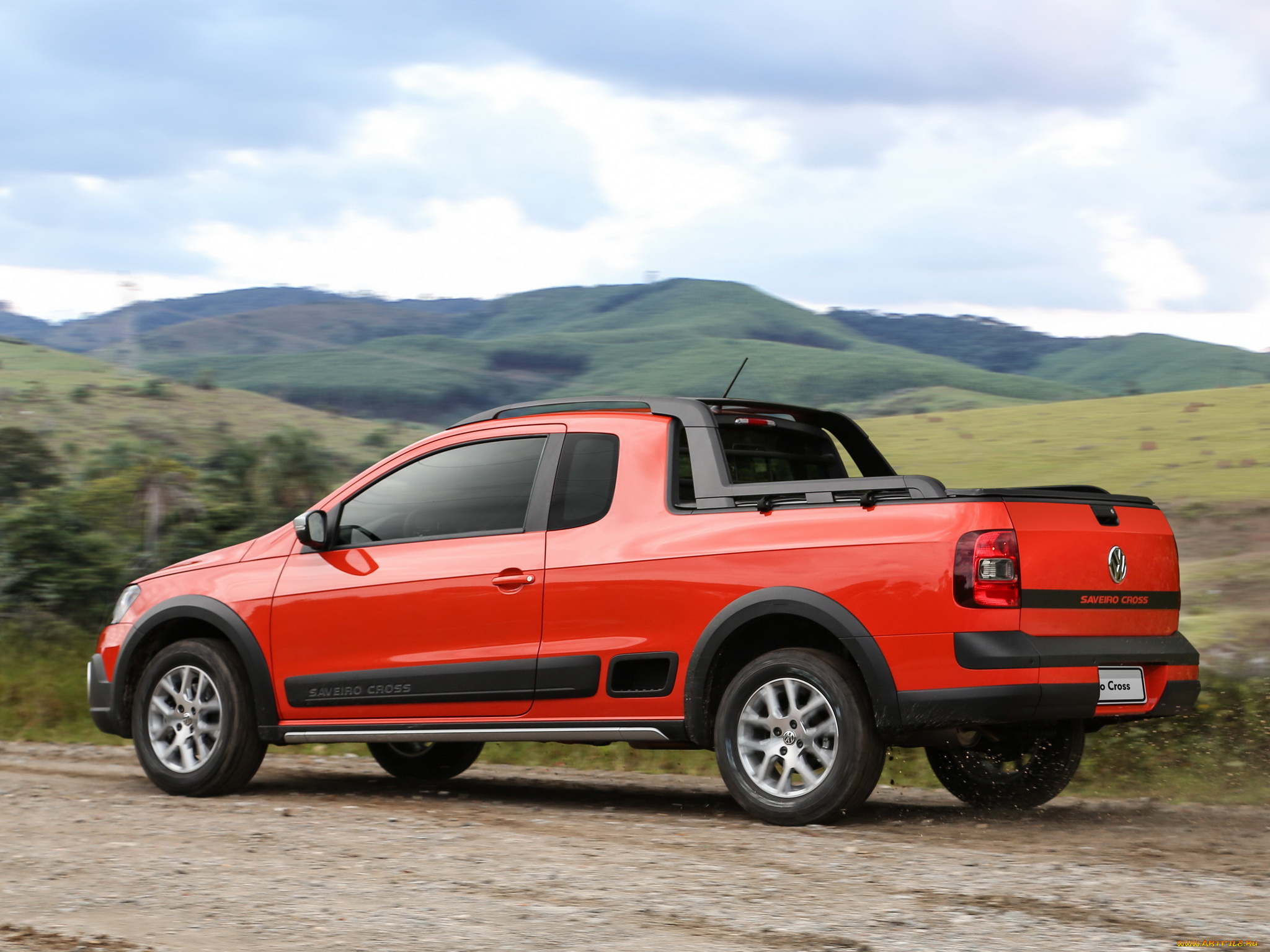 автомобили, volkswagen, красный, 2013, cross, saveiro