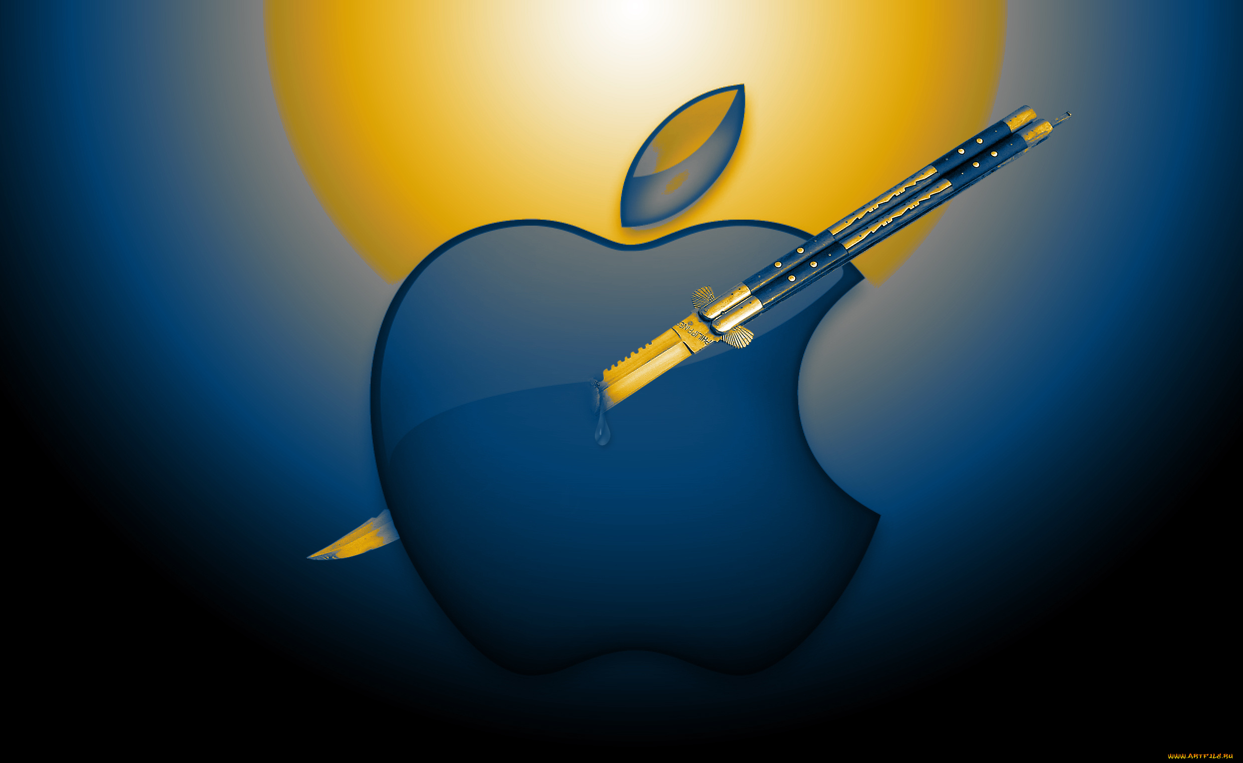 компьютеры, apple, фон, логотип, яблоко