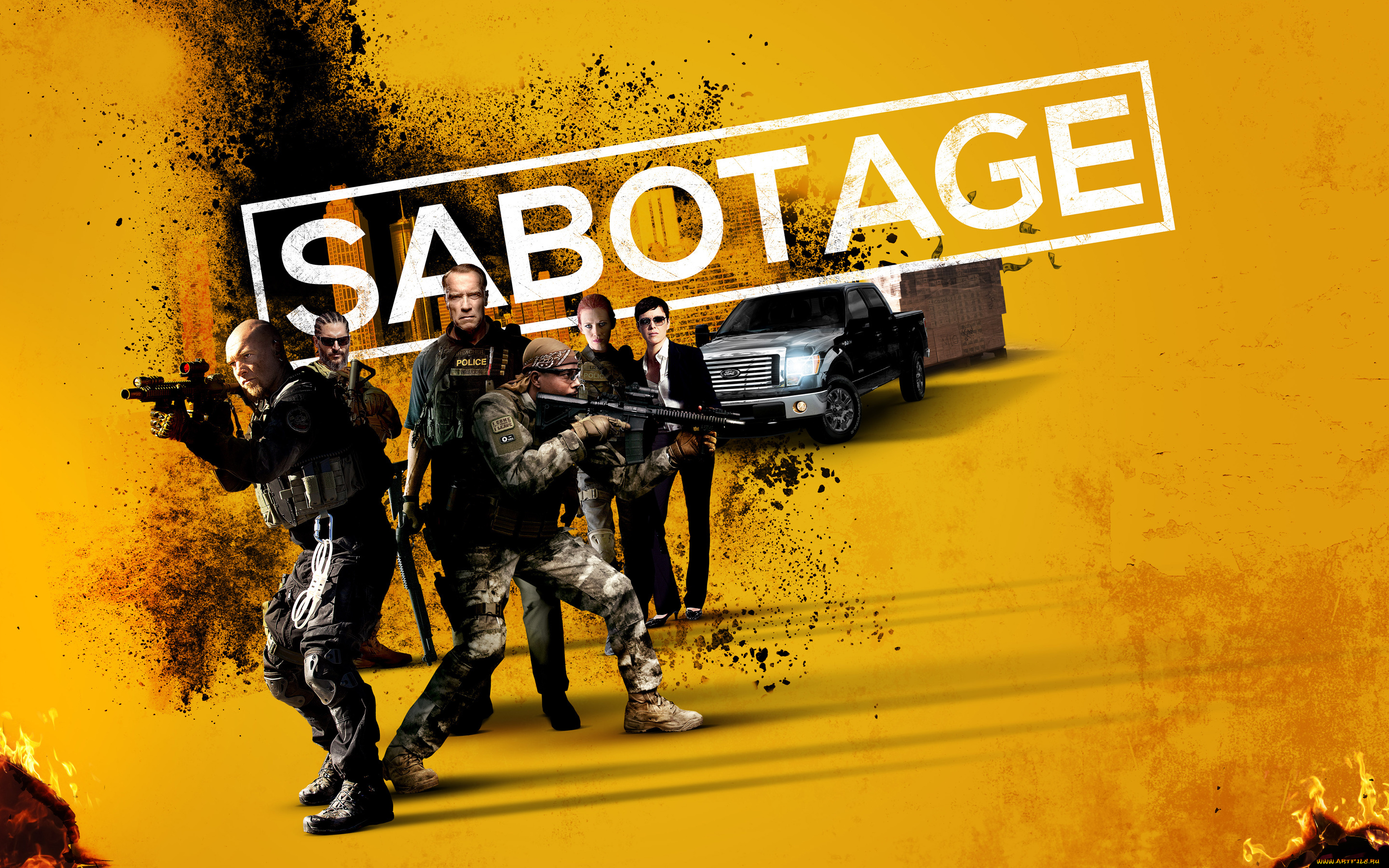 sabotage, кино, фильмы, саботаж