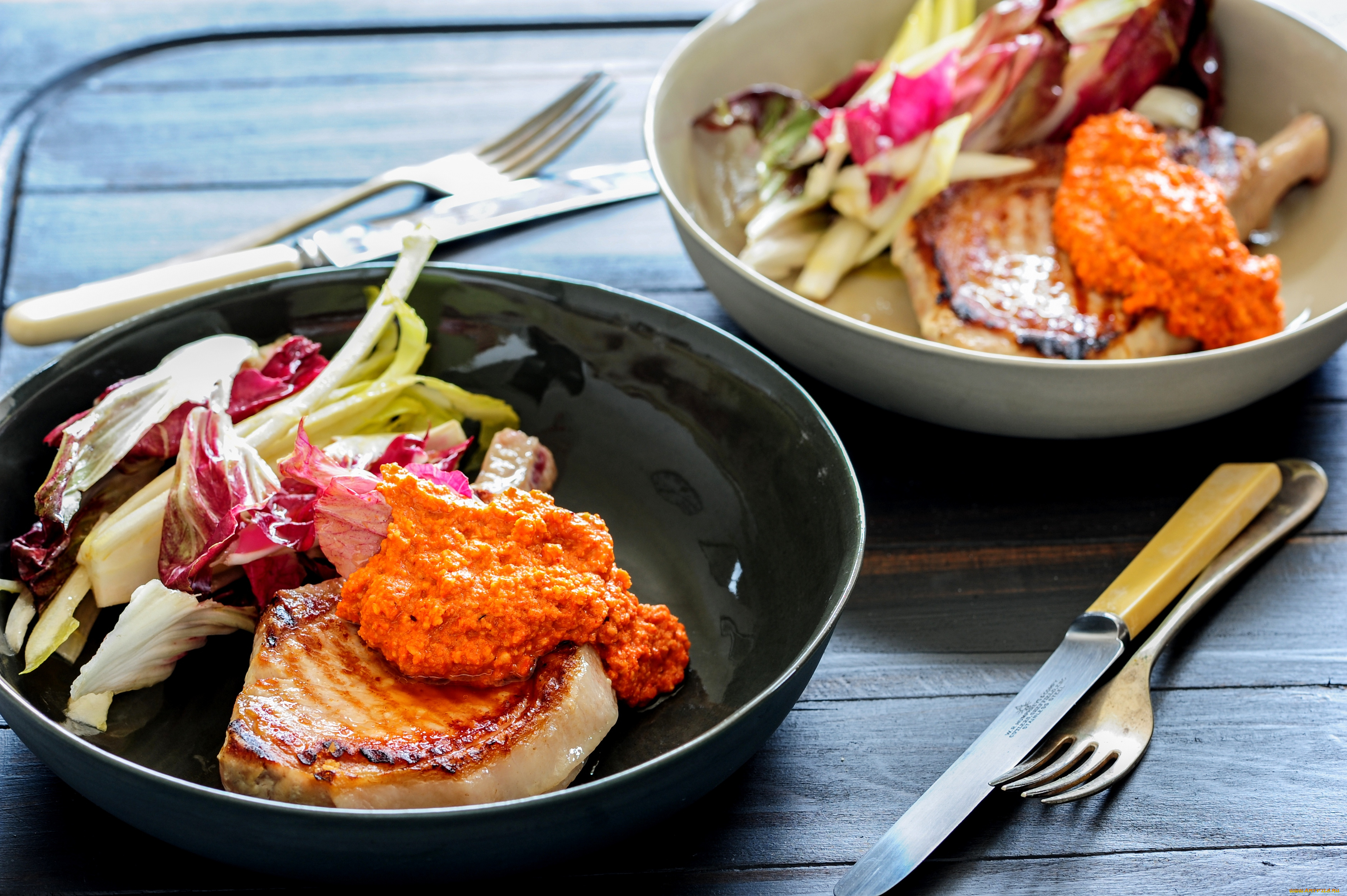 еда, мясные, блюда, зелень, мясо, паста