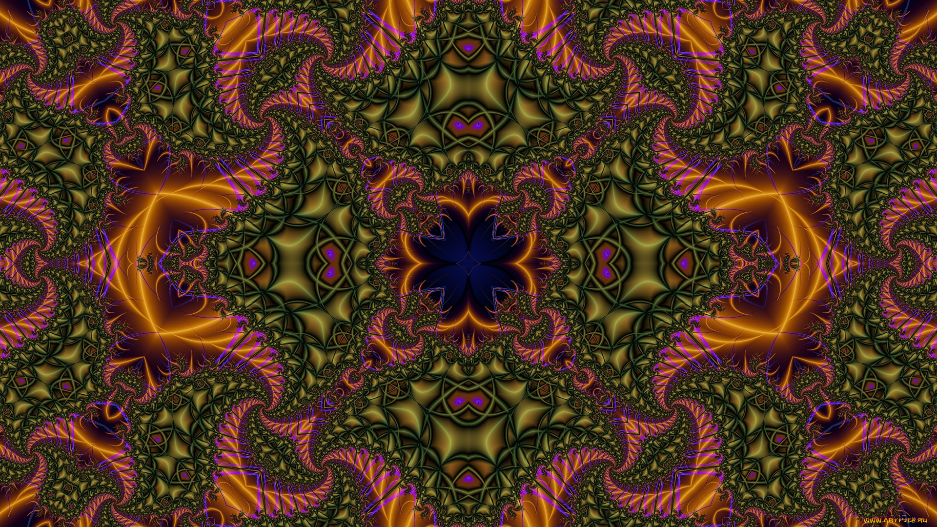 3д, графика, фракталы, , fractal, цвета, фон, узор