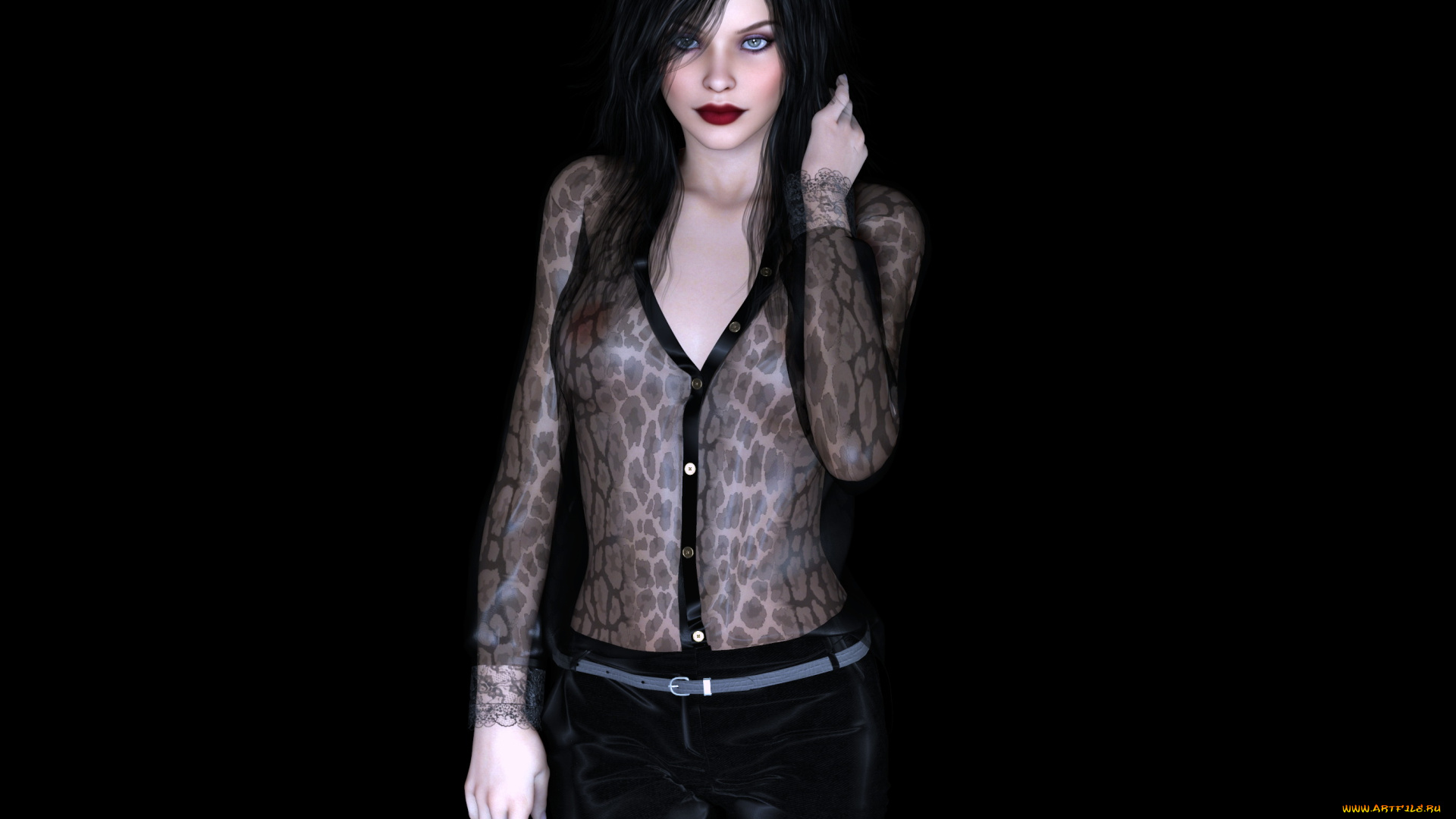 3д, графика, люди, , people, взгляд, девушка, фон