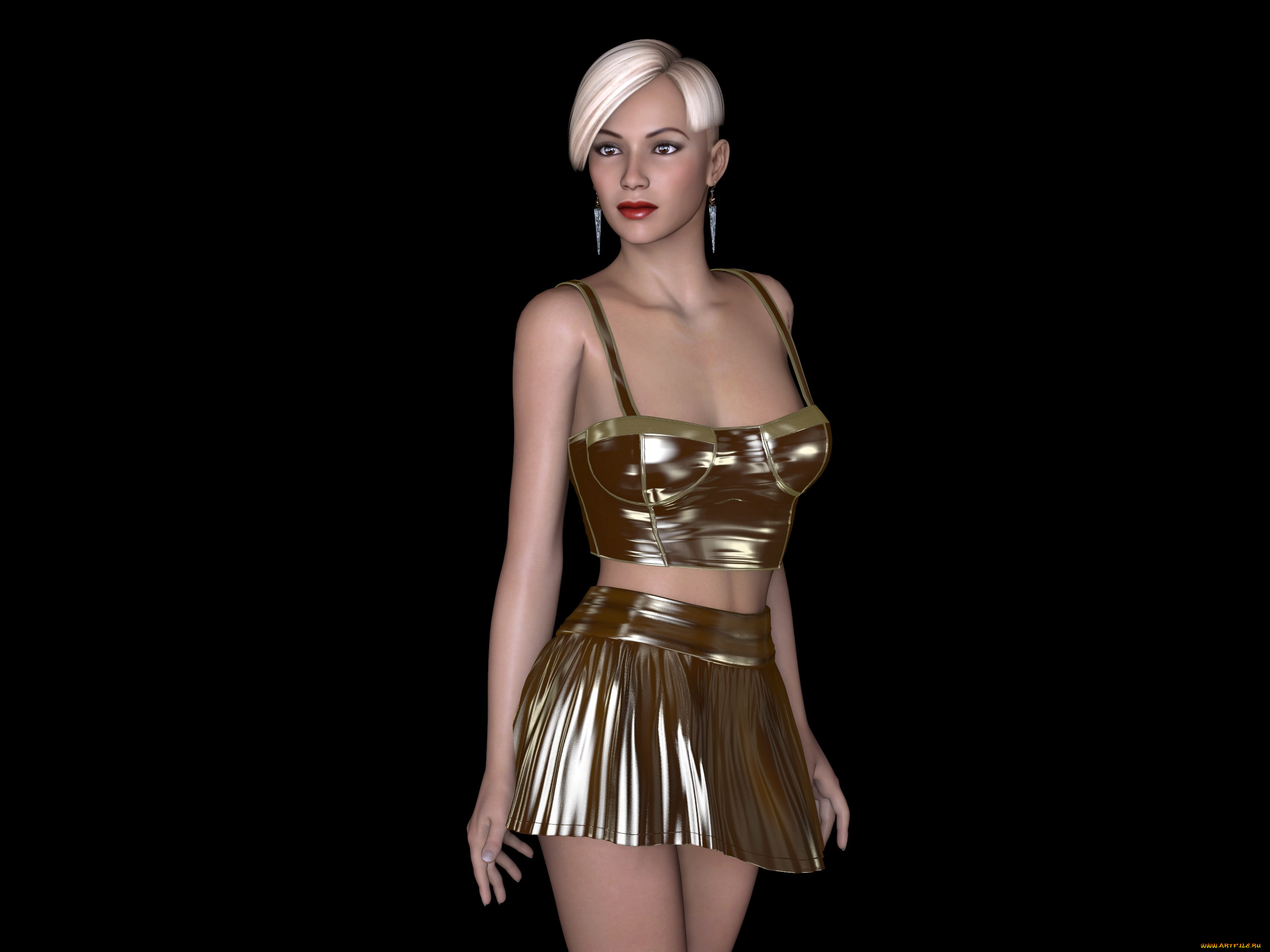 cassandra, 3д, графика, люди, , people, девушка, взгляд, фон, блондинка