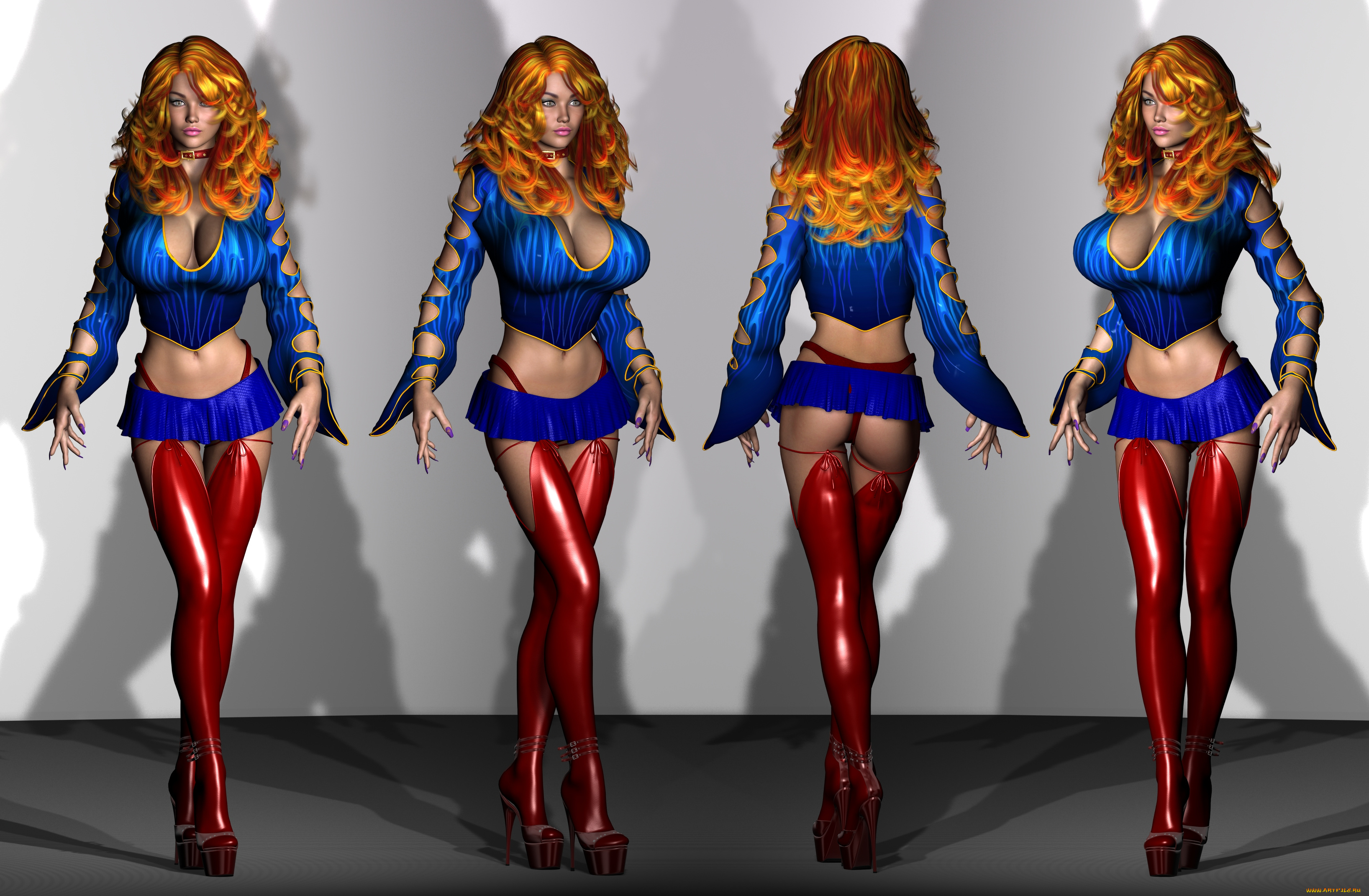 3д, графика, люди, , people, взгляд, девушки, фон