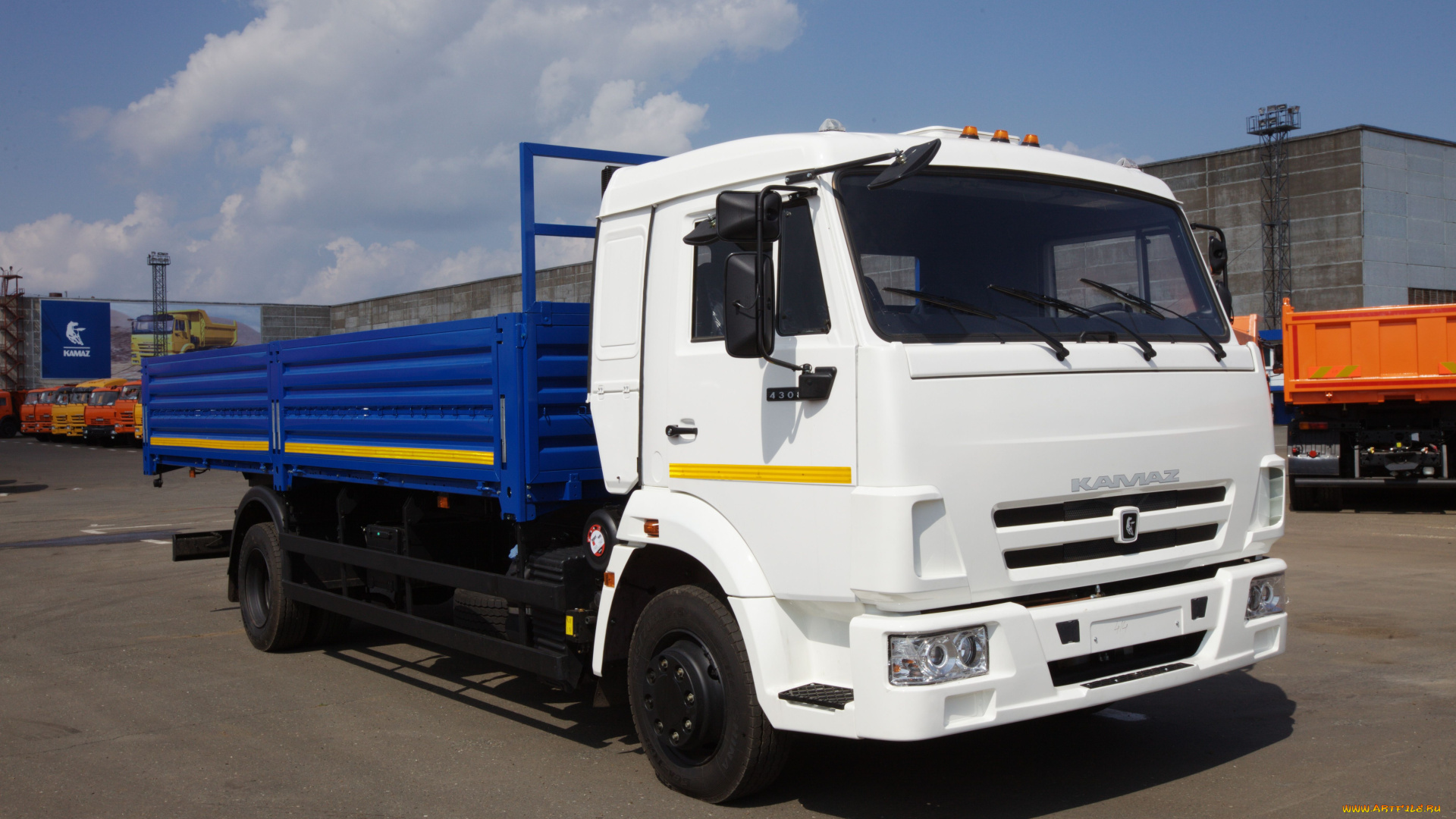 камаз, автомобили, грузовик, автомобиль