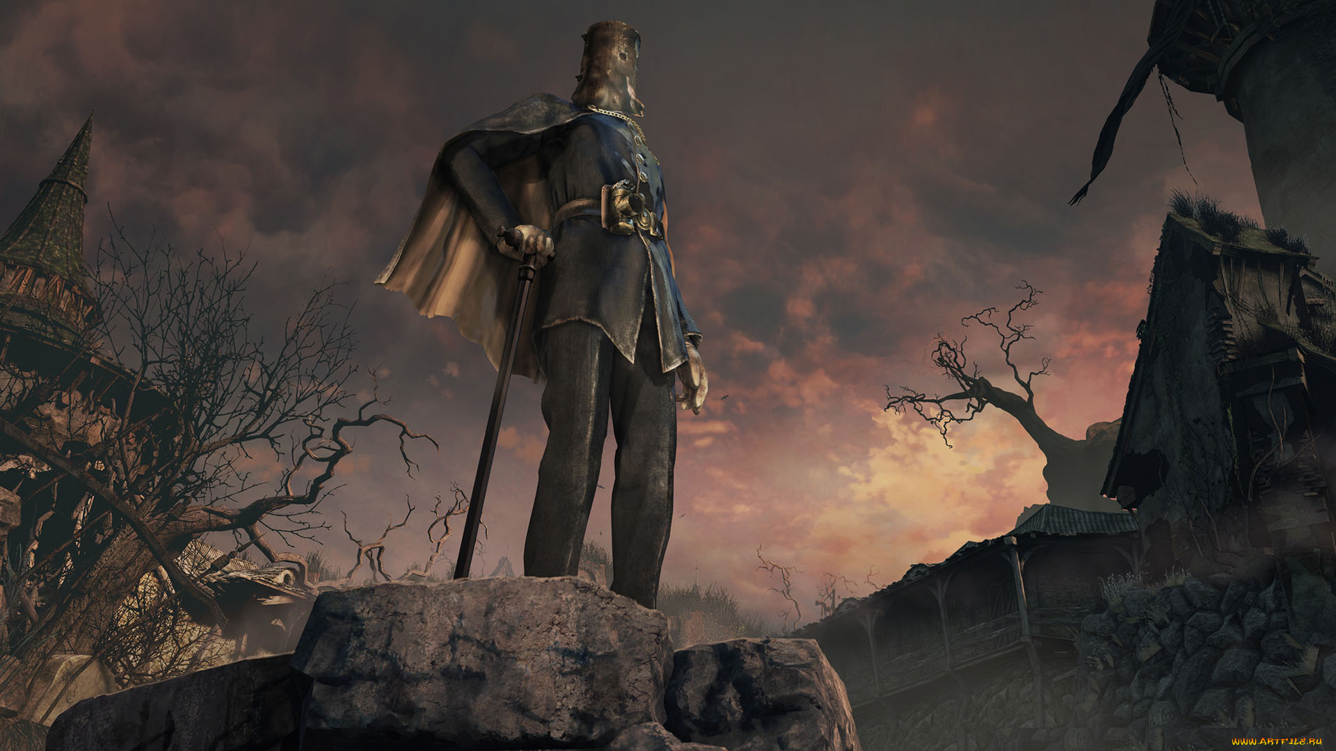 видео, игры, bloodborne