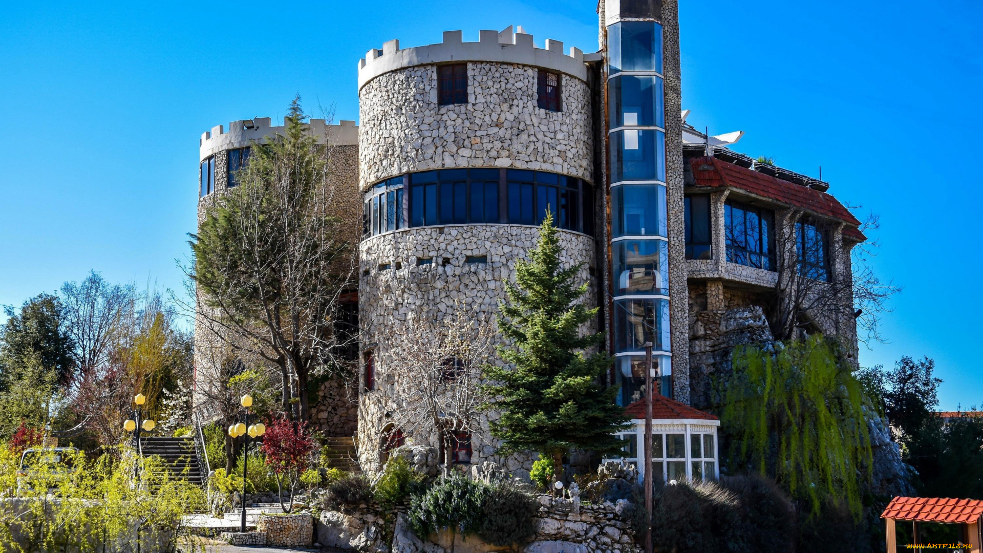 города, -, здания, , дома, дом, башни