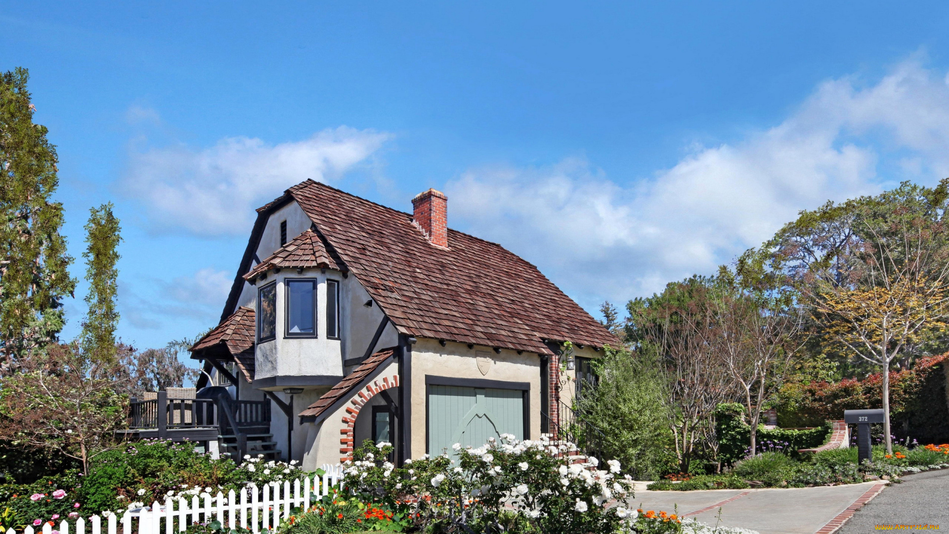 города, -, здания, , дома, коттедж