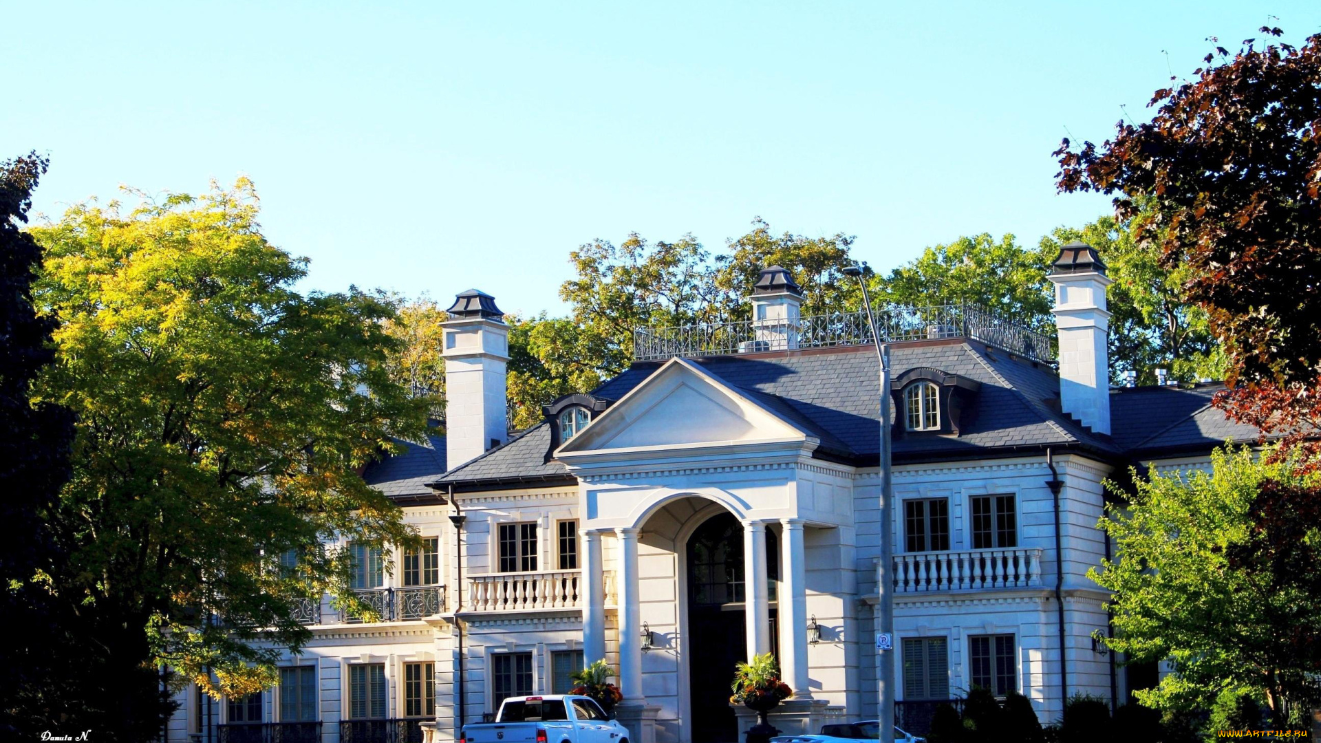 города, -, здания, , дома, вилла