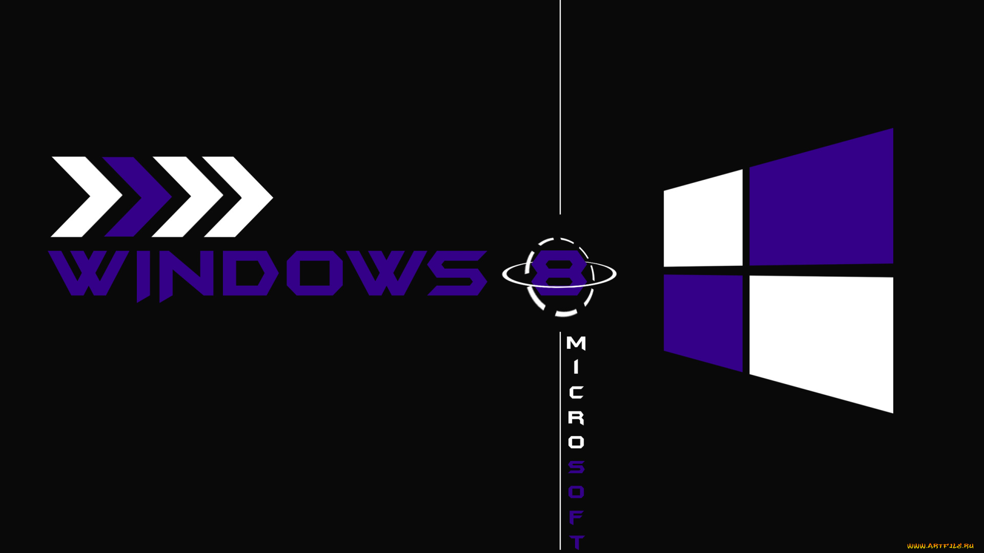 компьютеры, windows, 8, фон, логотип