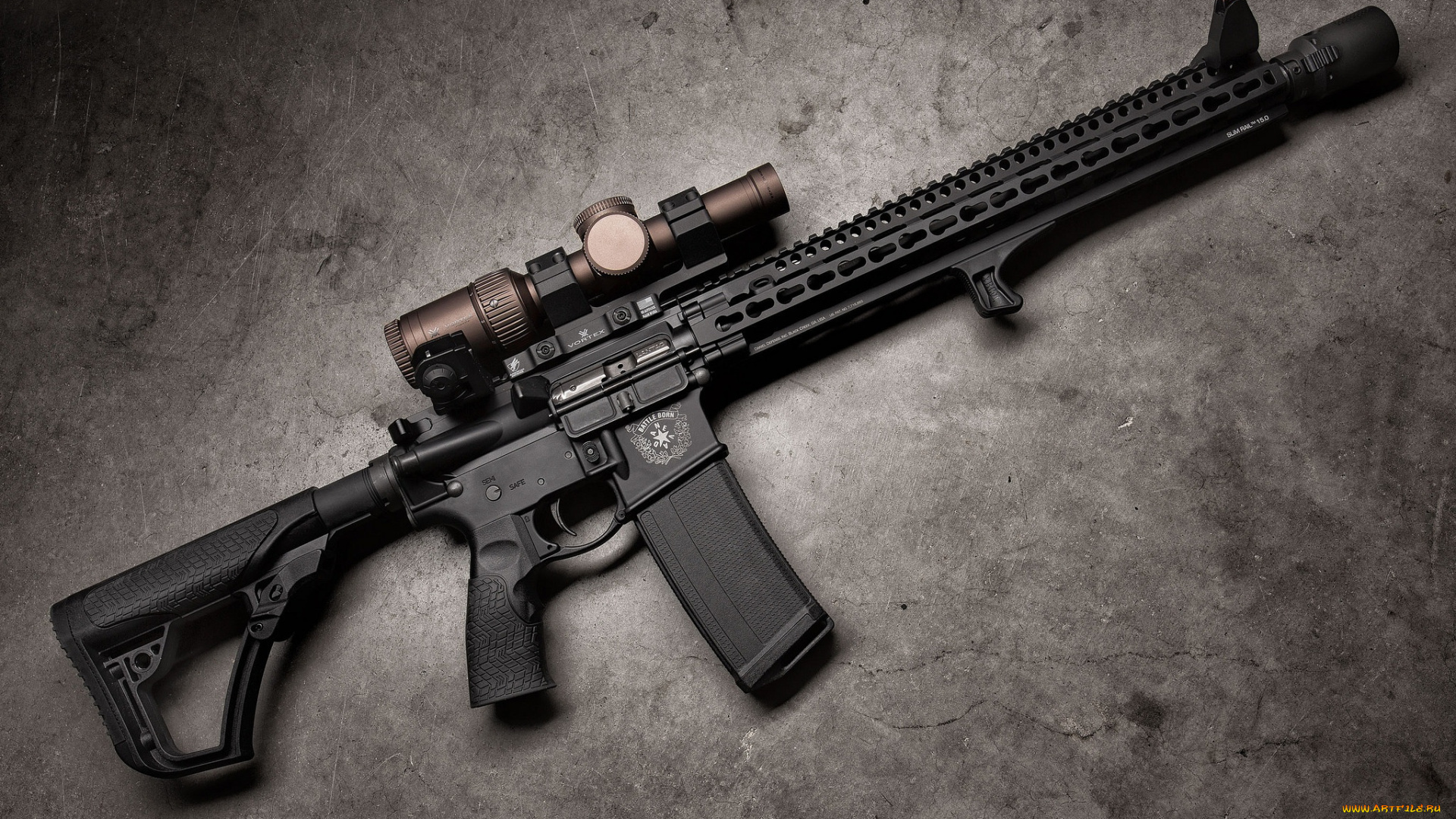 оружие, автоматы, ddm4, daniel, defense, штурмовая, винтовка, оптика