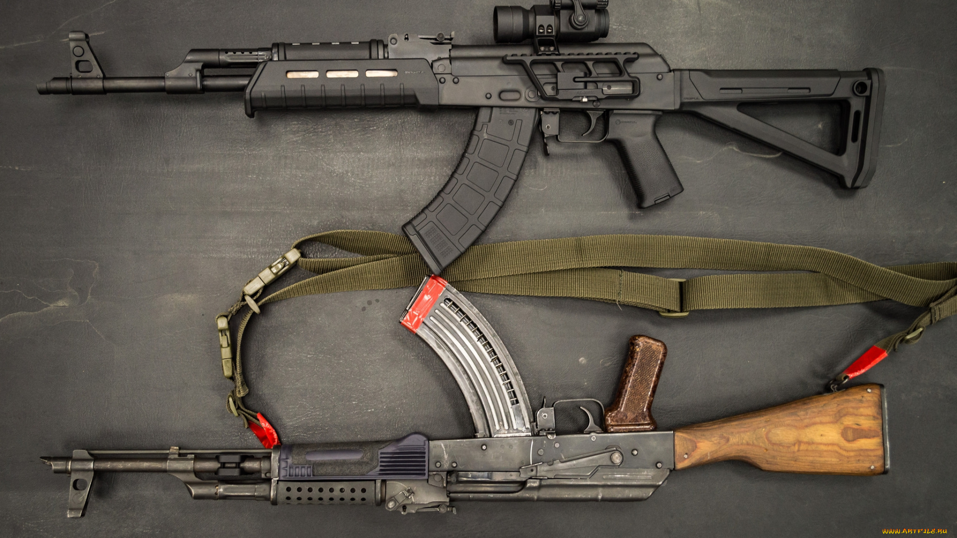 оружие, автоматы, ствол