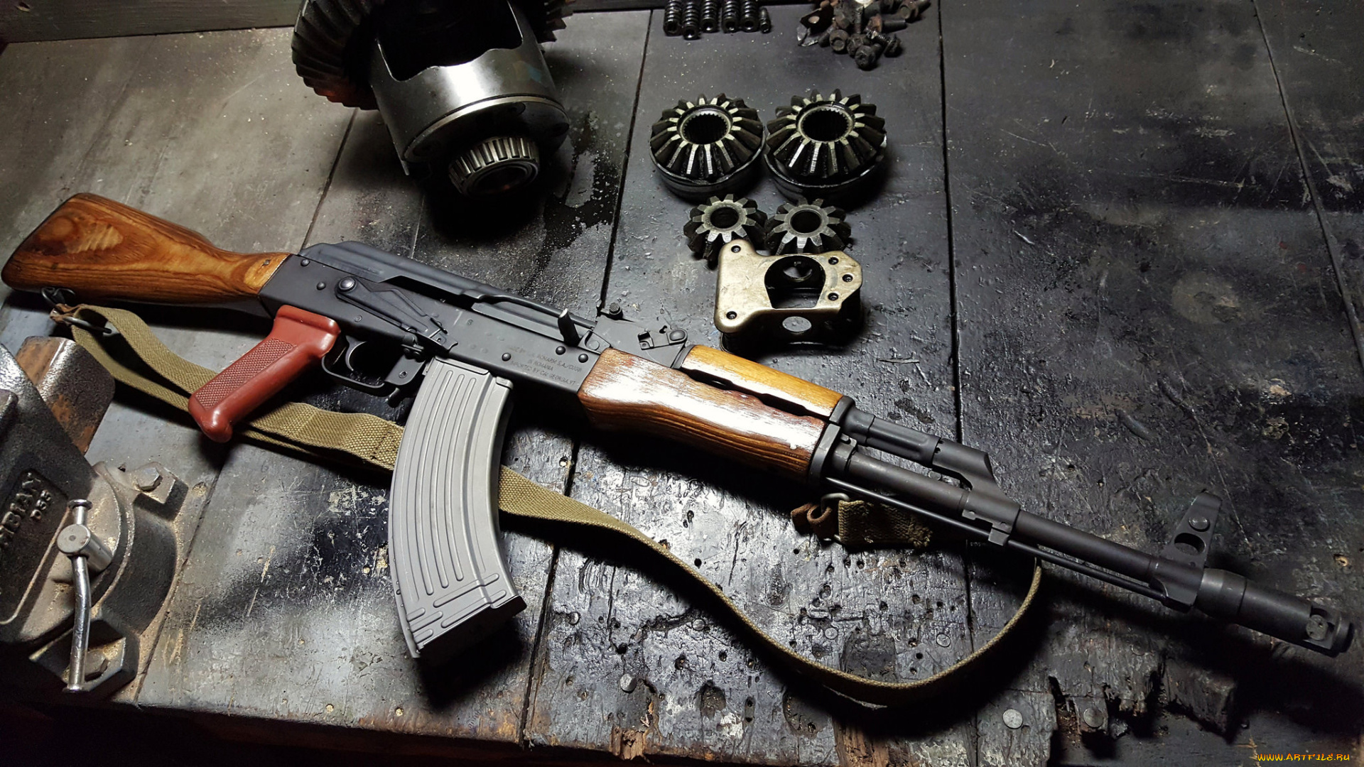 оружие, автоматы, ствол