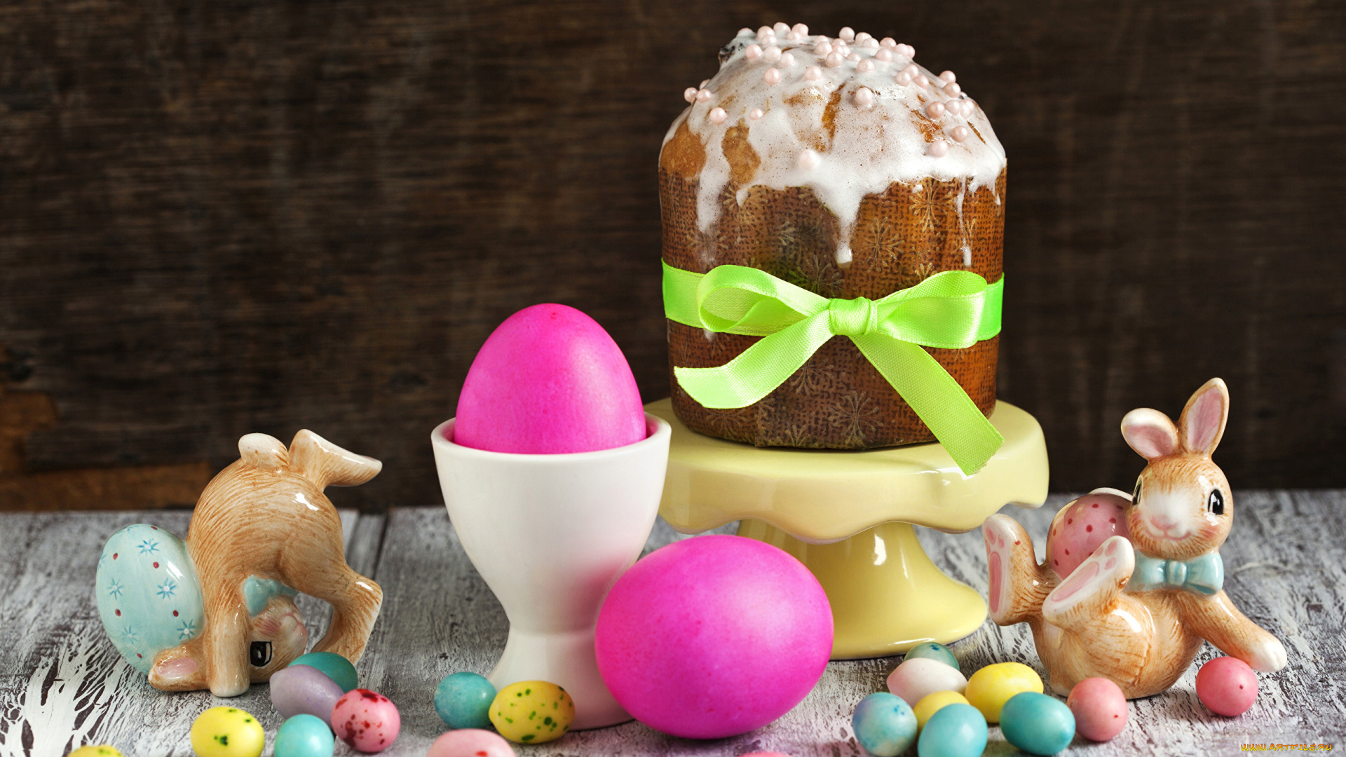 праздничные, пасха, фигурки, кулич, крашенки