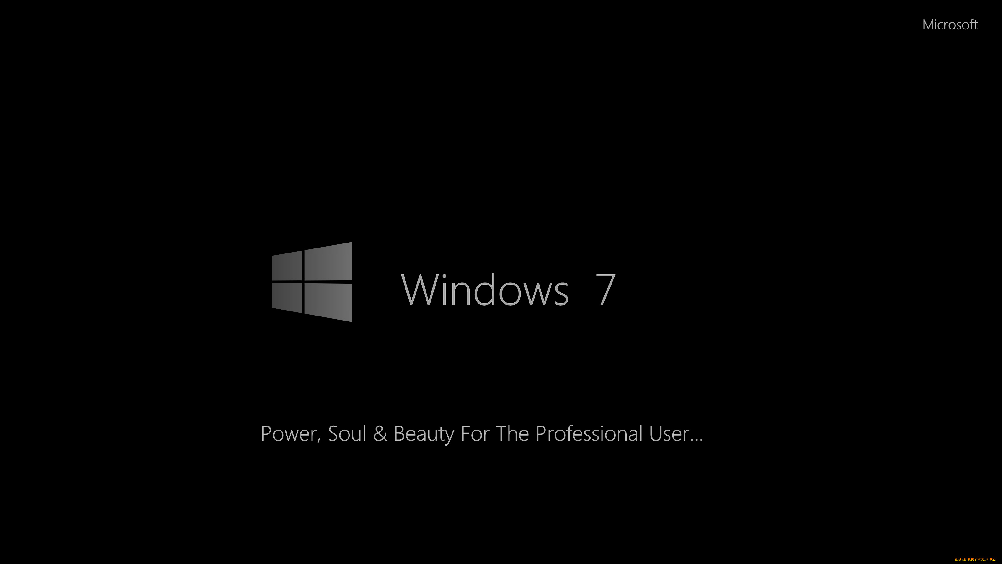 компьютеры, windows, 7, , vienna, логотип, фон