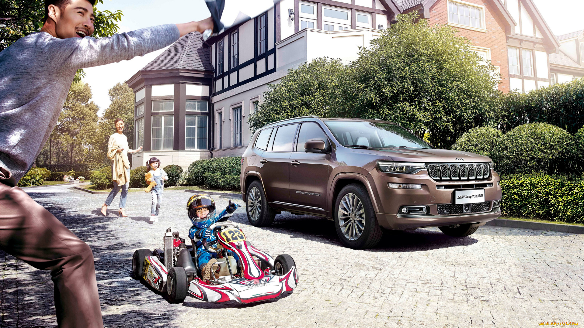 2018, jeep, grand, commander, summit, автомобили, jeep, 2018, grand, commander, summit, джип, дом, внедорожник