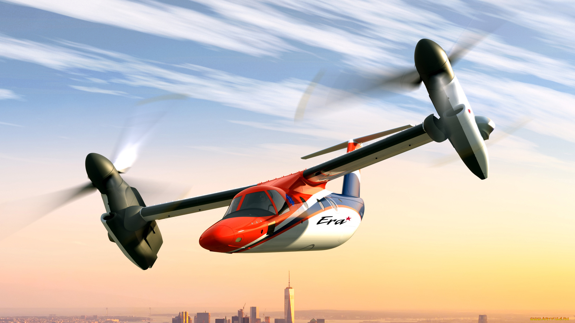 agustawestland, aw609, авиация, 3д, рисованые, v-graphic, agustawestland, aw609, 4k, convertoplan, civil, aviation, helicopter, гражданский, конвертоплан