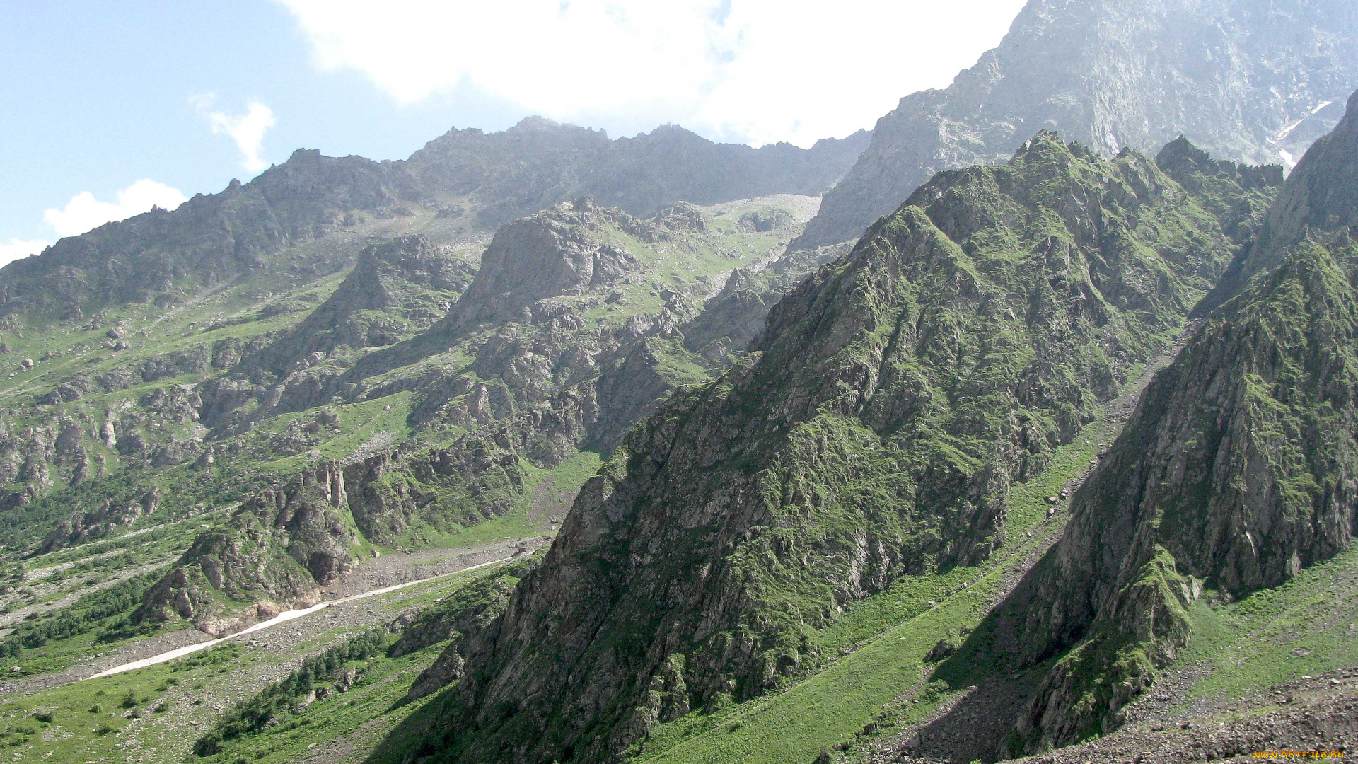 цейское, ущелье, природа, горы, россия, северная, осетия, цейское, ущелье, кавказ