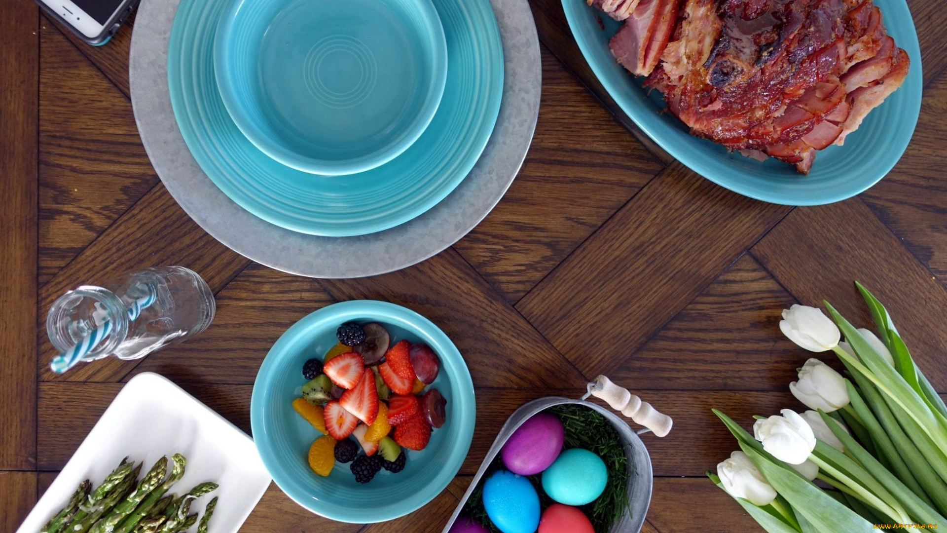 еда, разное, спаржа, буженина, яйца