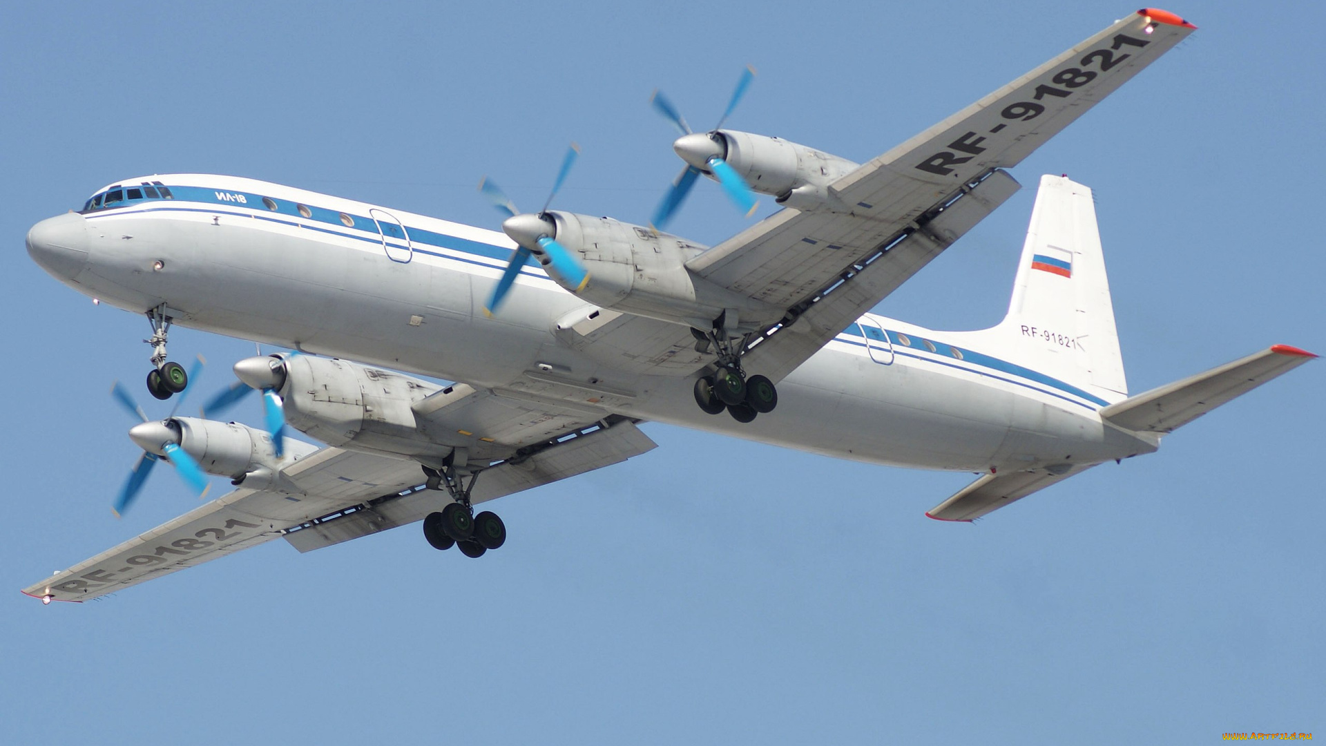 ил-, 18, авиация, пассажирские, самолёты, ил-, 18, самолёт, полёт