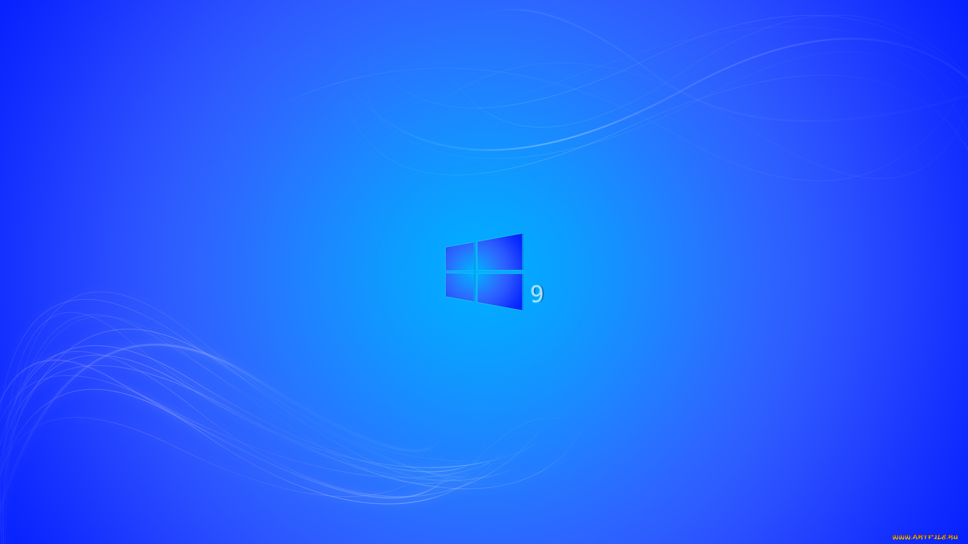 компьютеры, windows, 9, фон, логотип