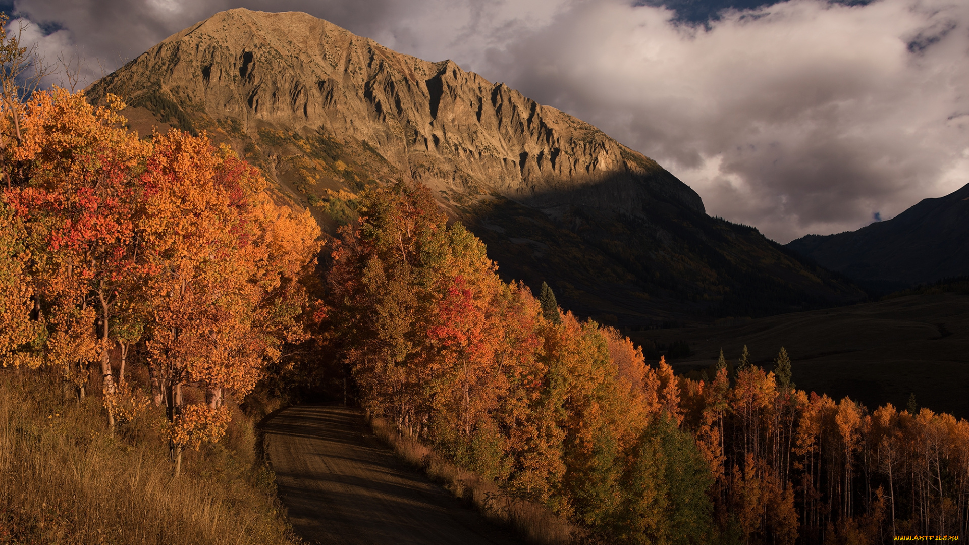 природа, горы, простор