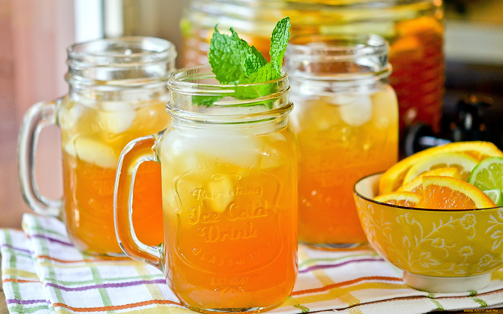 еда, напитки, , сок, мята, сок, апельсин