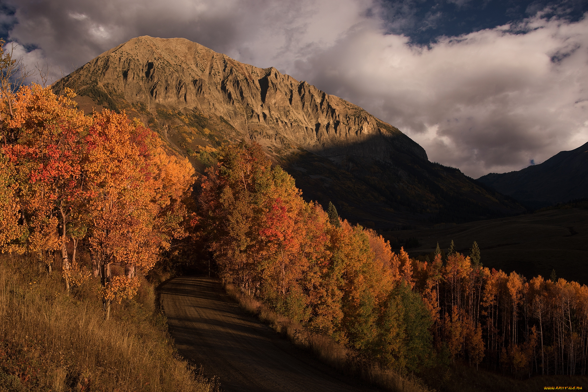 природа, горы, простор