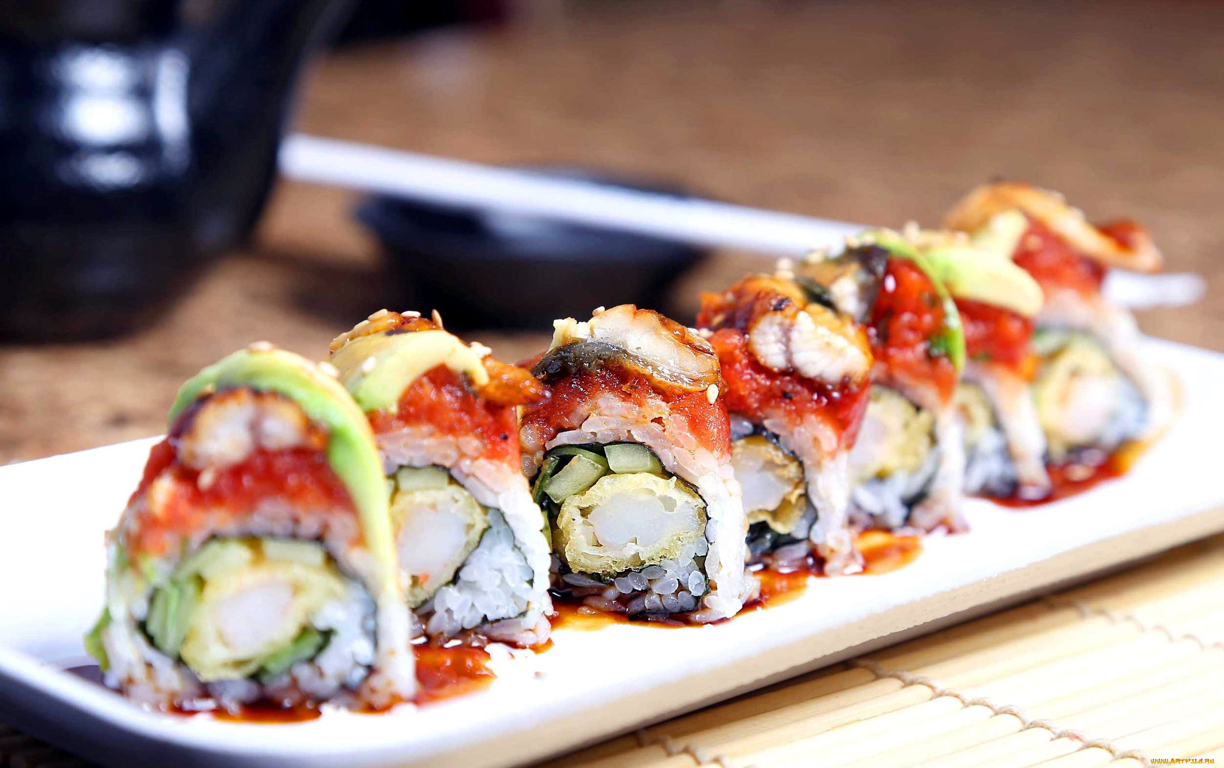 еда, рыба, , морепродукты, , суши, , роллы, японская, кухня, роллы