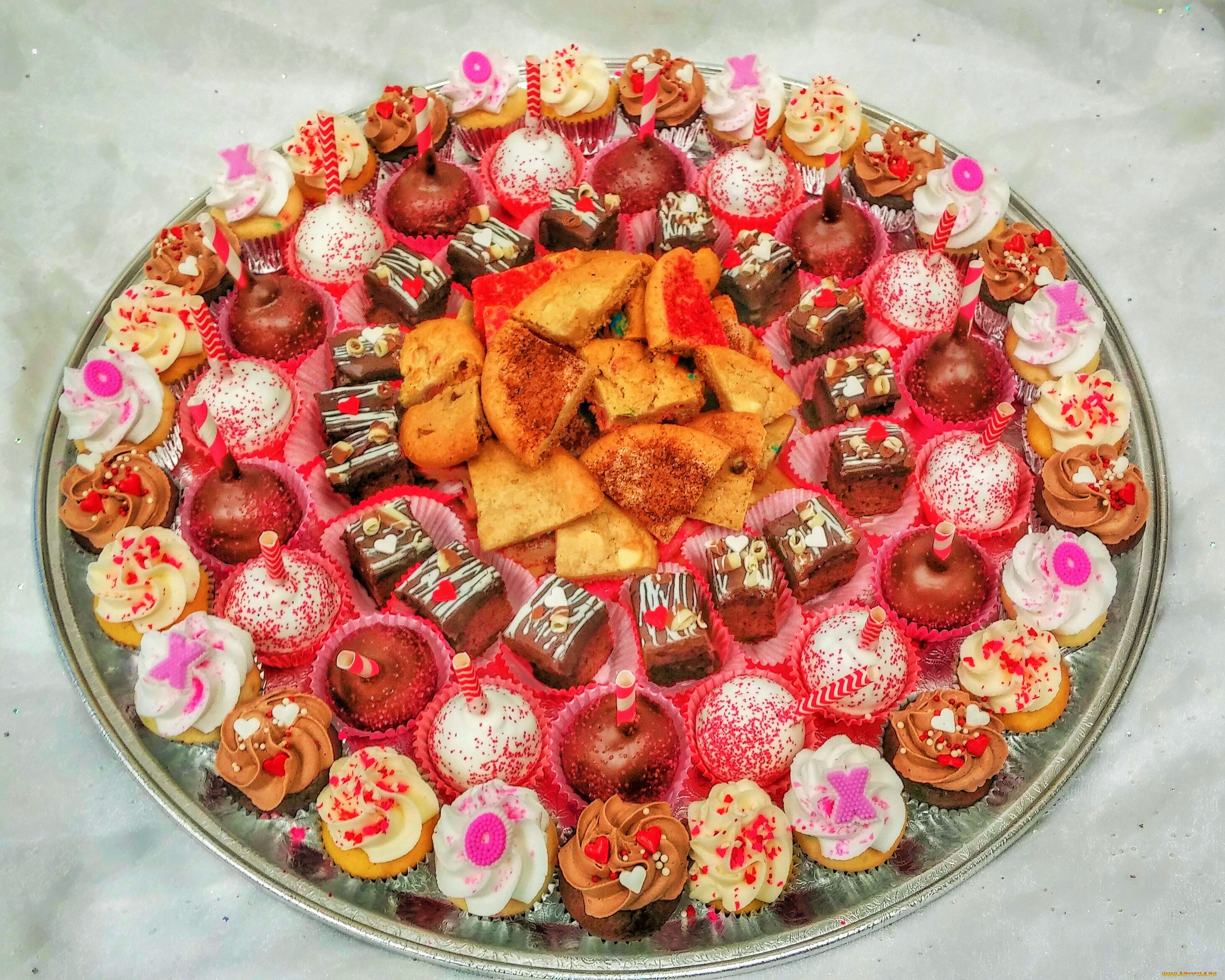 еда, пирожные, , кексы, , печенье, капкейки, ассорти, кексы