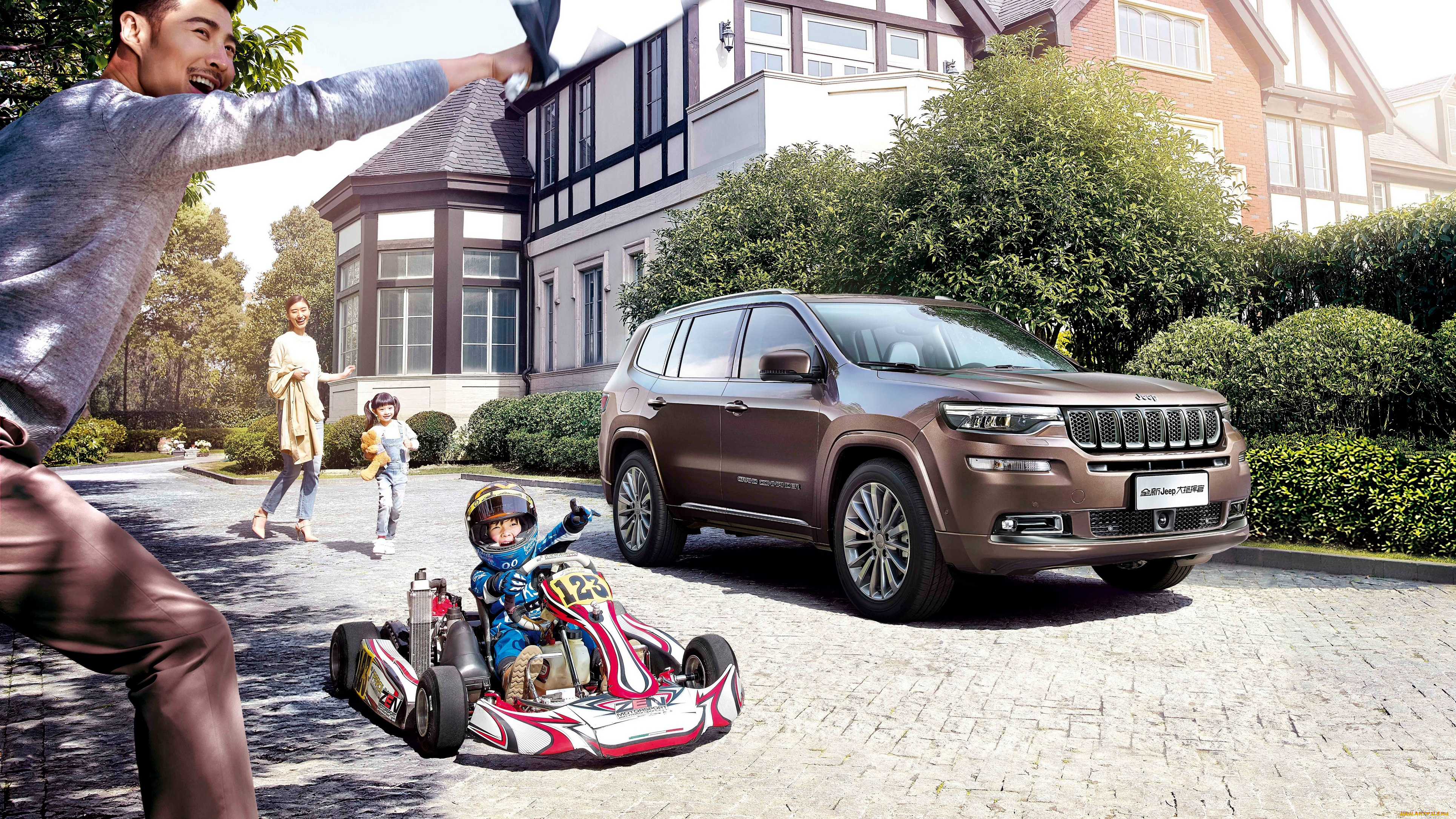 2018, jeep, grand, commander, summit, автомобили, jeep, 2018, grand, commander, summit, джип, дом, внедорожник