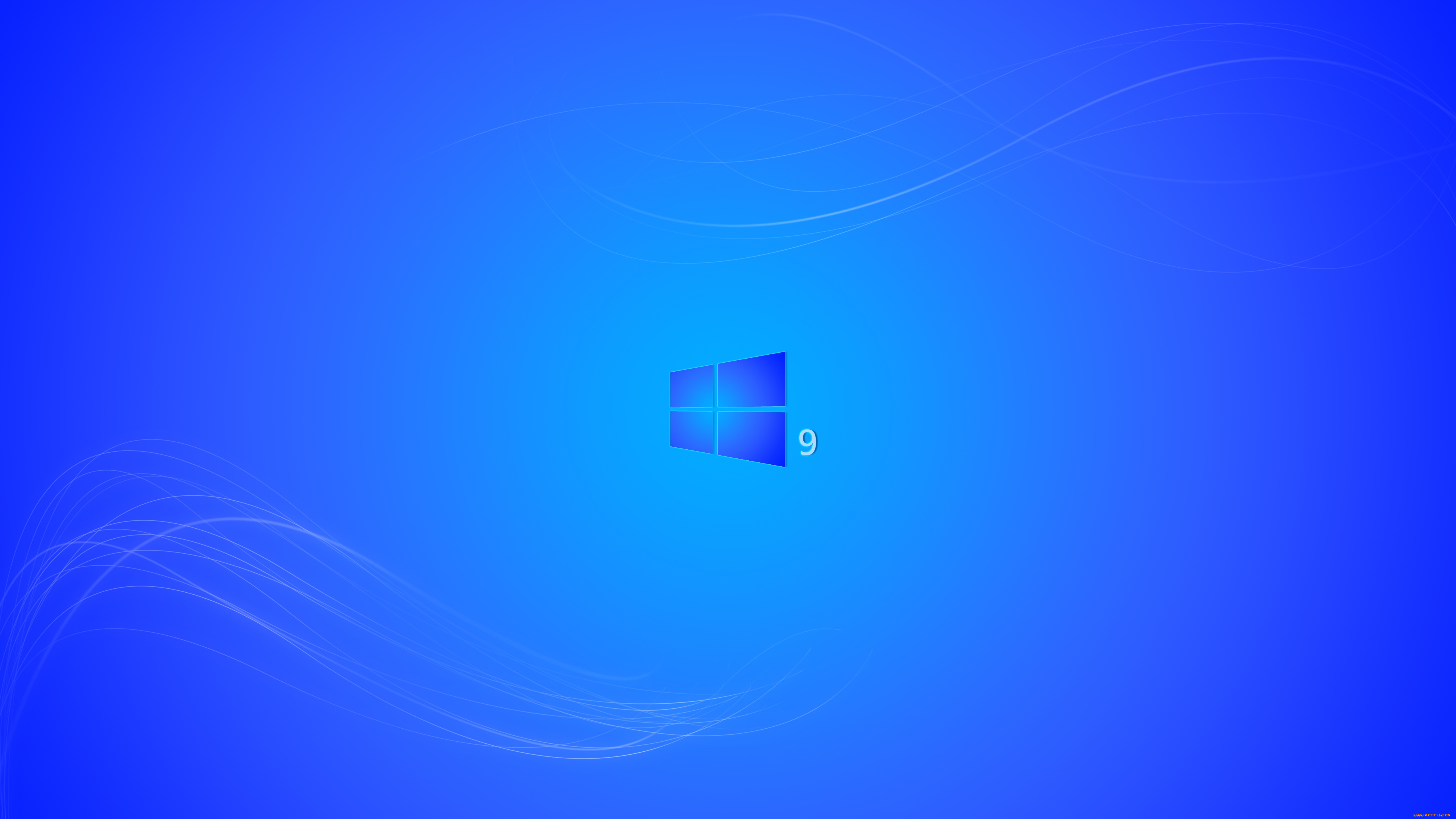 компьютеры, windows, 9, фон, логотип