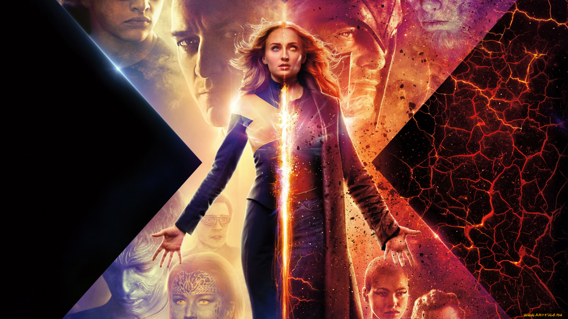 dark, phoenix, , 2019, кино, фильмы, x-men, , dark, phoenix, софи, тернер, джеймс, макэвой, джессика, честейн, дженнифер, лоуренс, фантастика, люди, икс, темный, феникс, dark, phoenix, фильмы