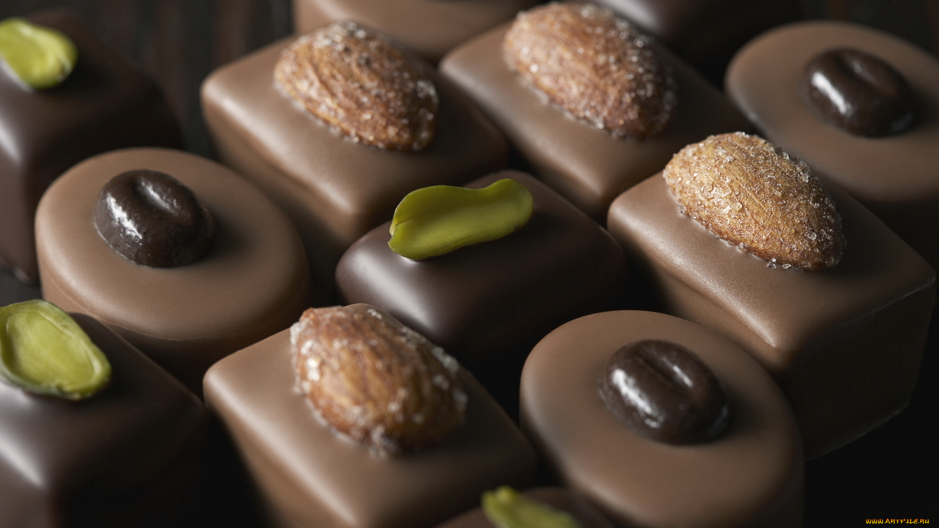 еда, конфеты, , шоколад, , сладости, ряды, ассорти
