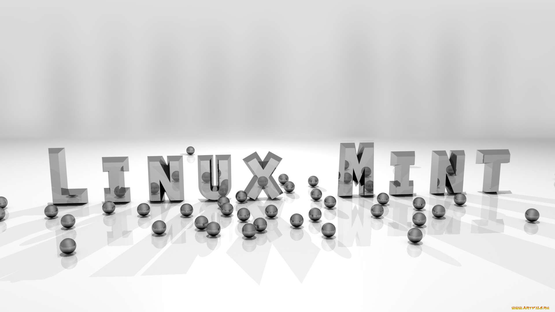 компьютеры, linux, фон, логотип