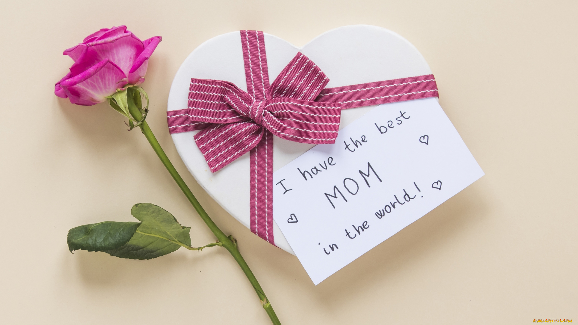 праздничные, день, матери, роза, признание