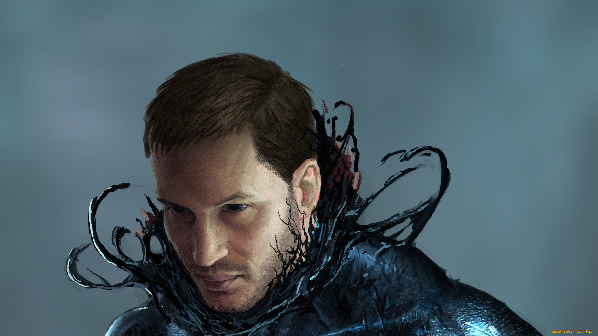 рисованное, кино, эдди, брок, веном