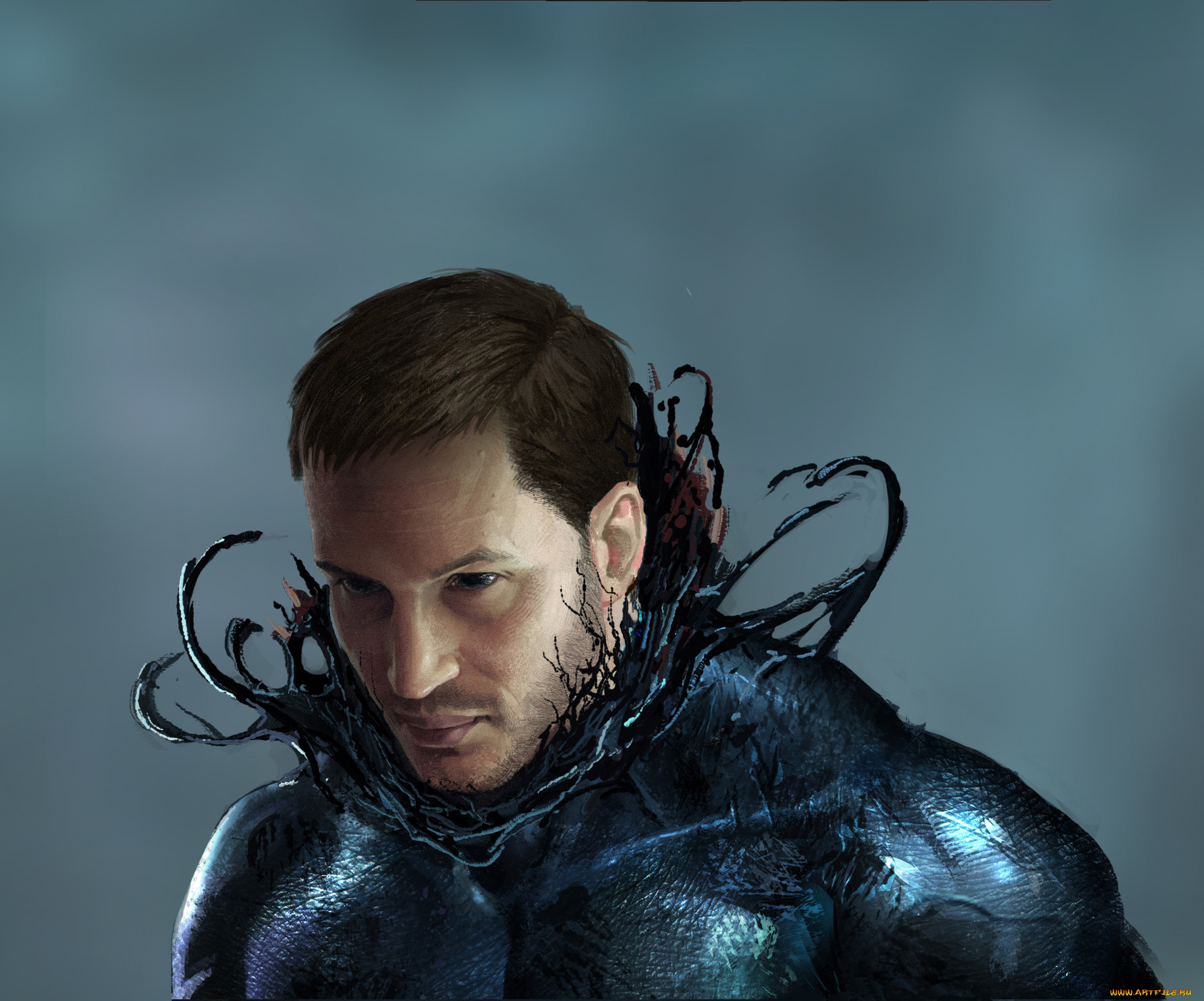 рисованное, кино, эдди, брок, веном