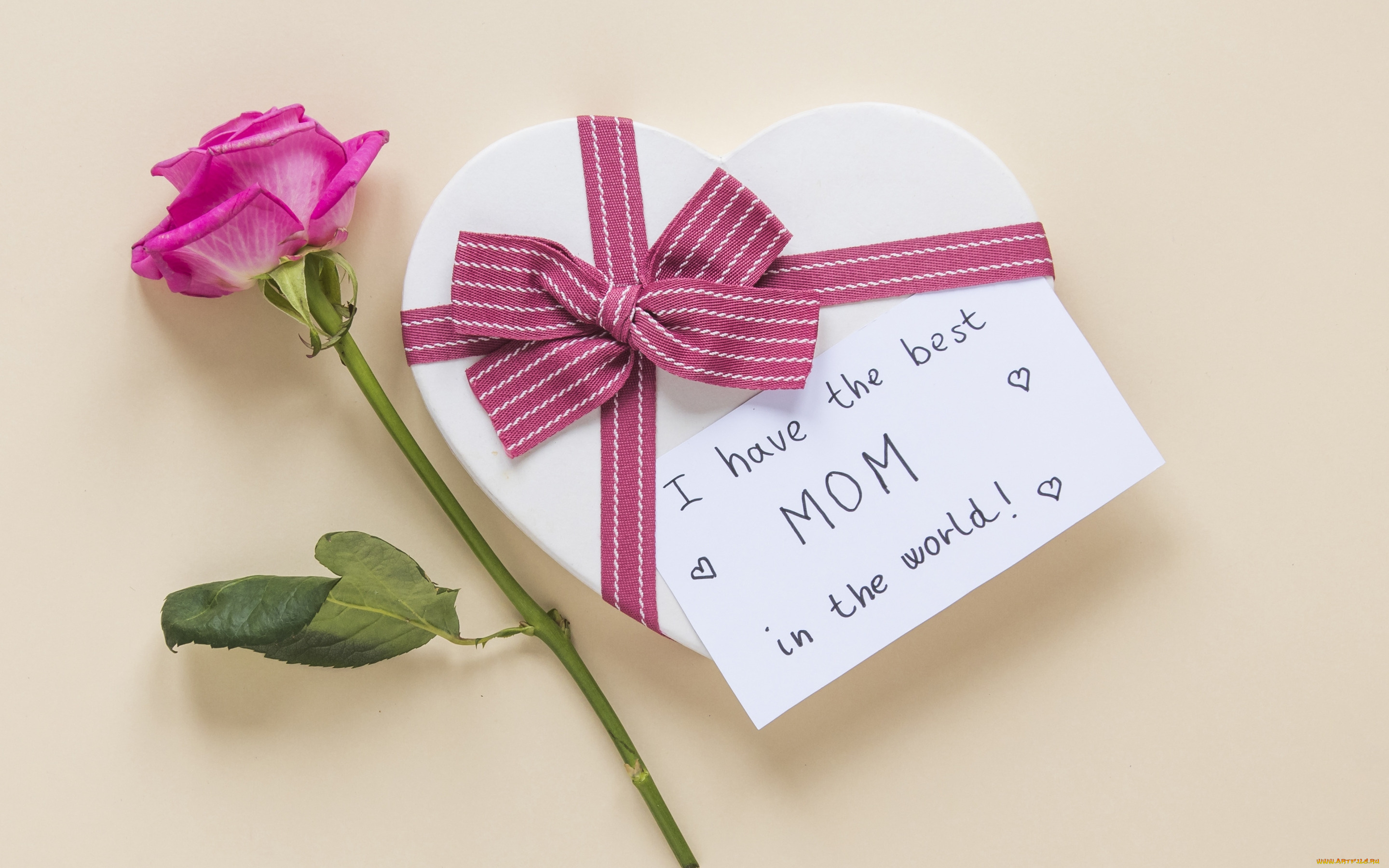 праздничные, день, матери, роза, признание
