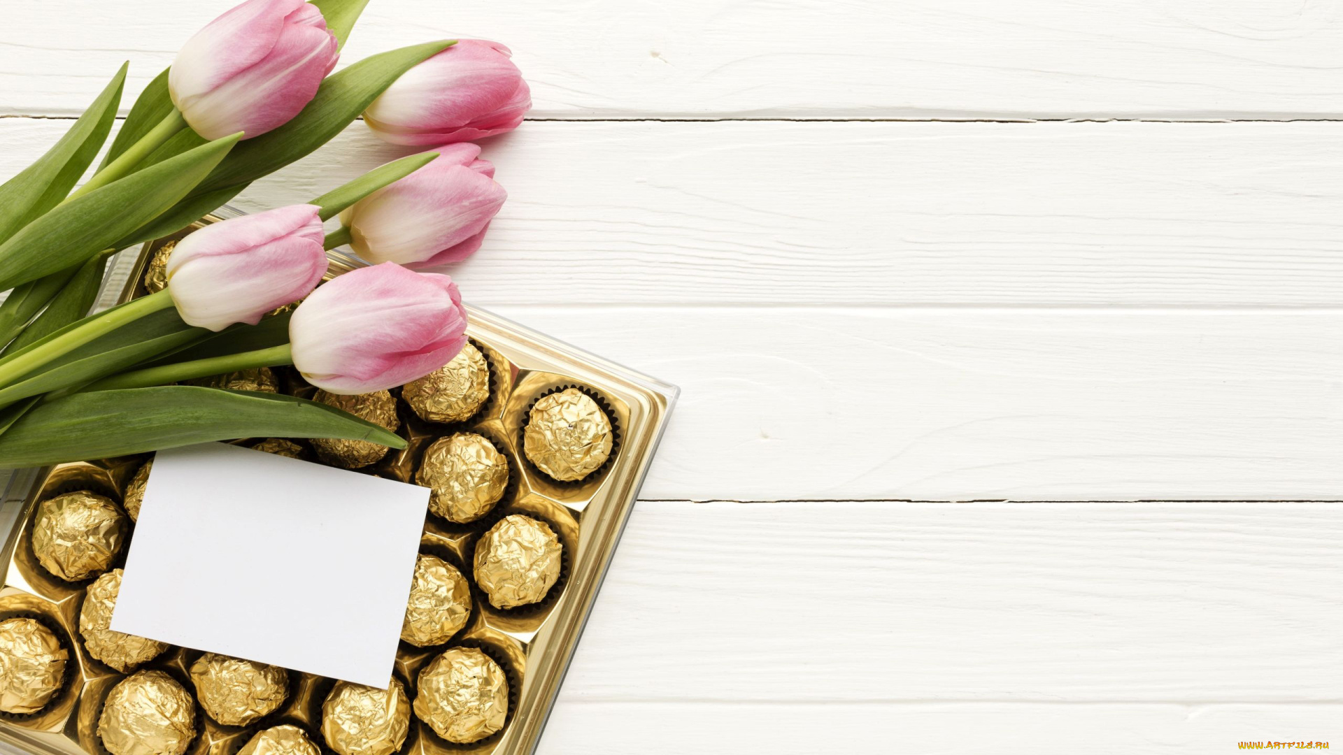 еда, конфеты, , шоколад, , сладости, тюльпаны, коробка