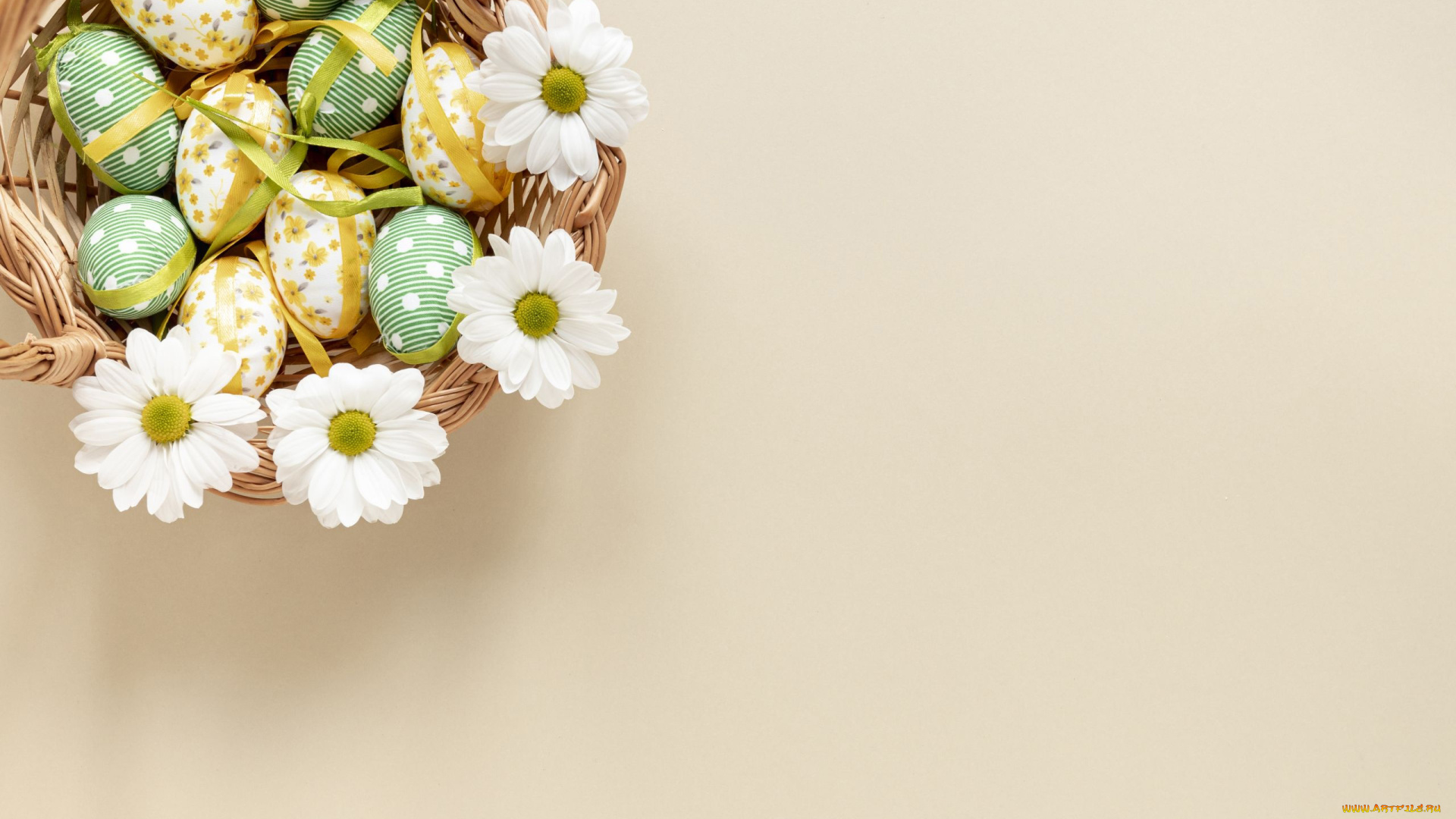 праздничные, пасха, хризантемы, писанки