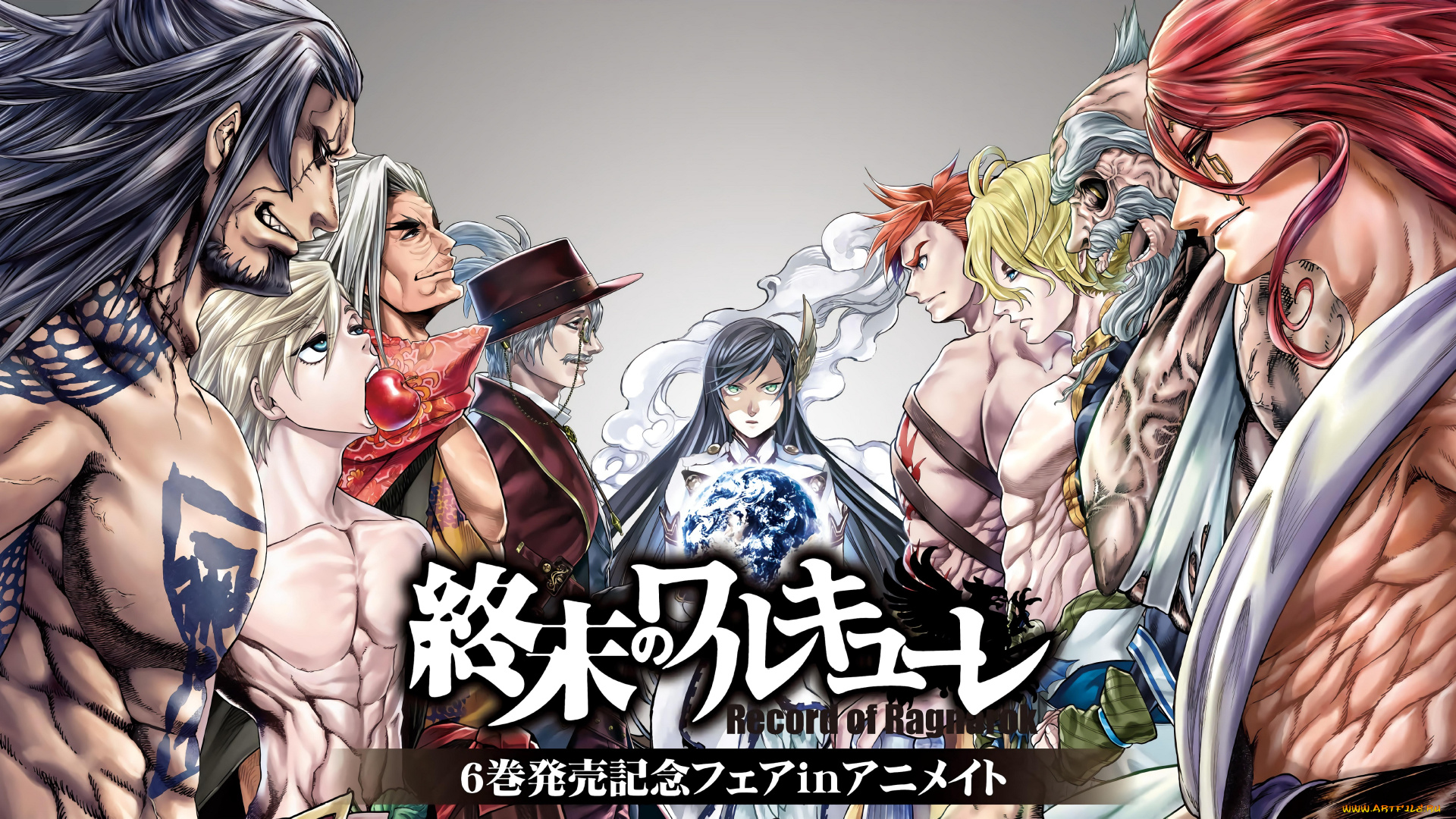 аниме, record, of, ragnarok, record, of, ragnarok