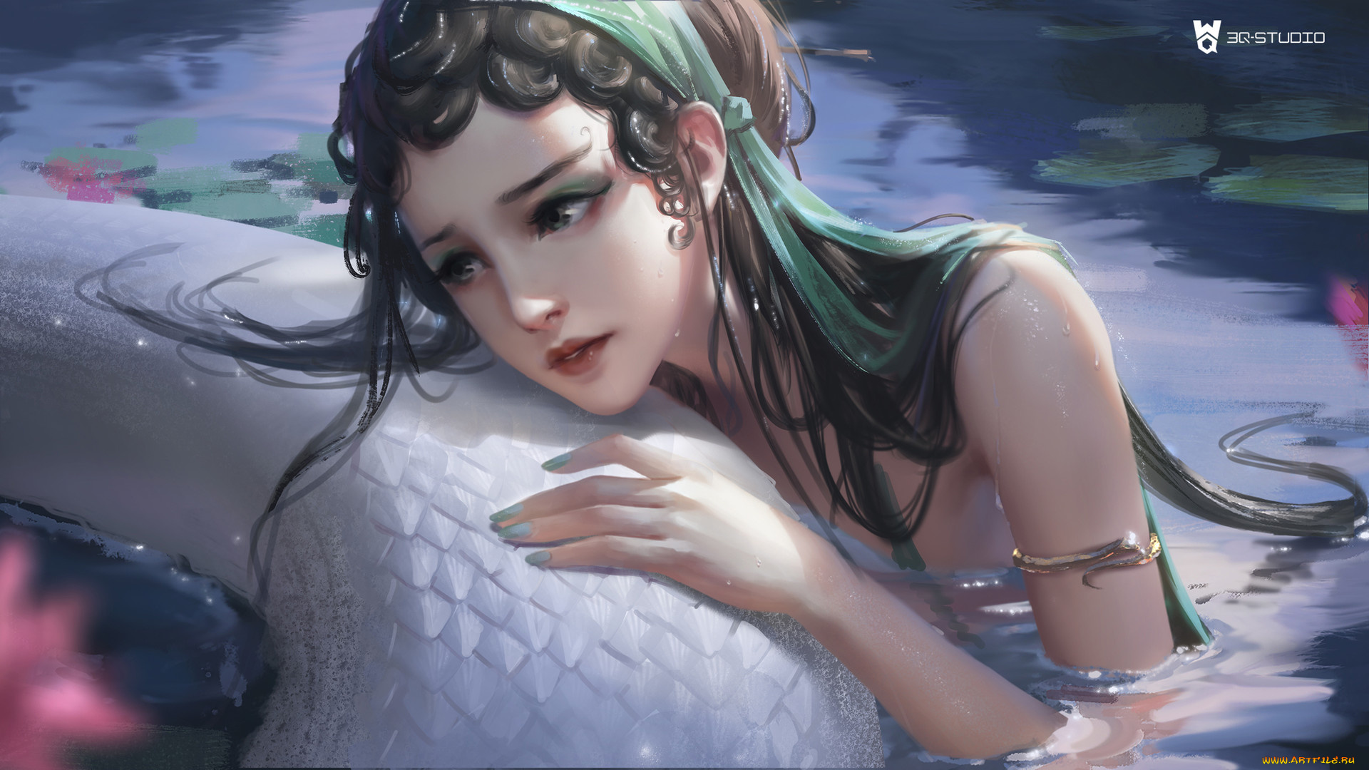 фэнтези, красавицы, и, чудовища, 3q, studio