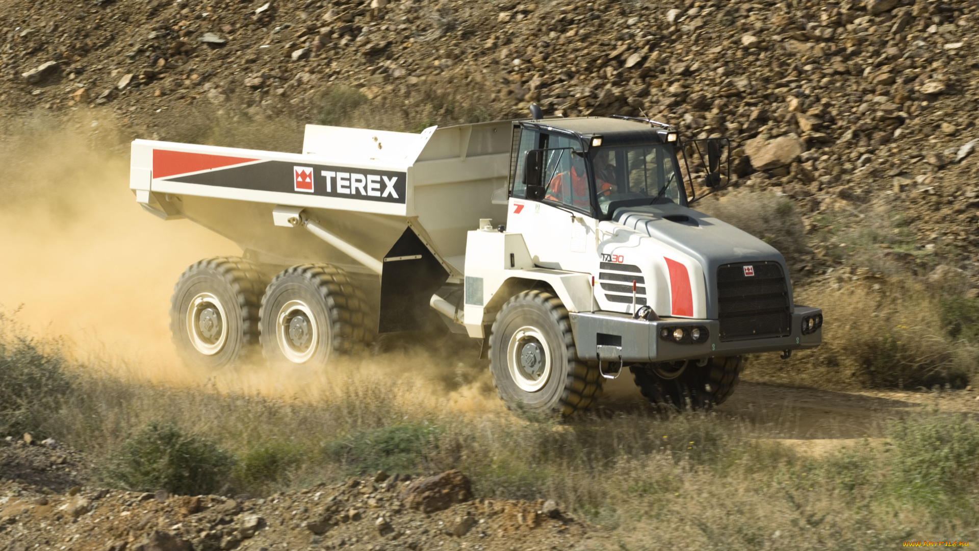 техника, строительная, техника, terex