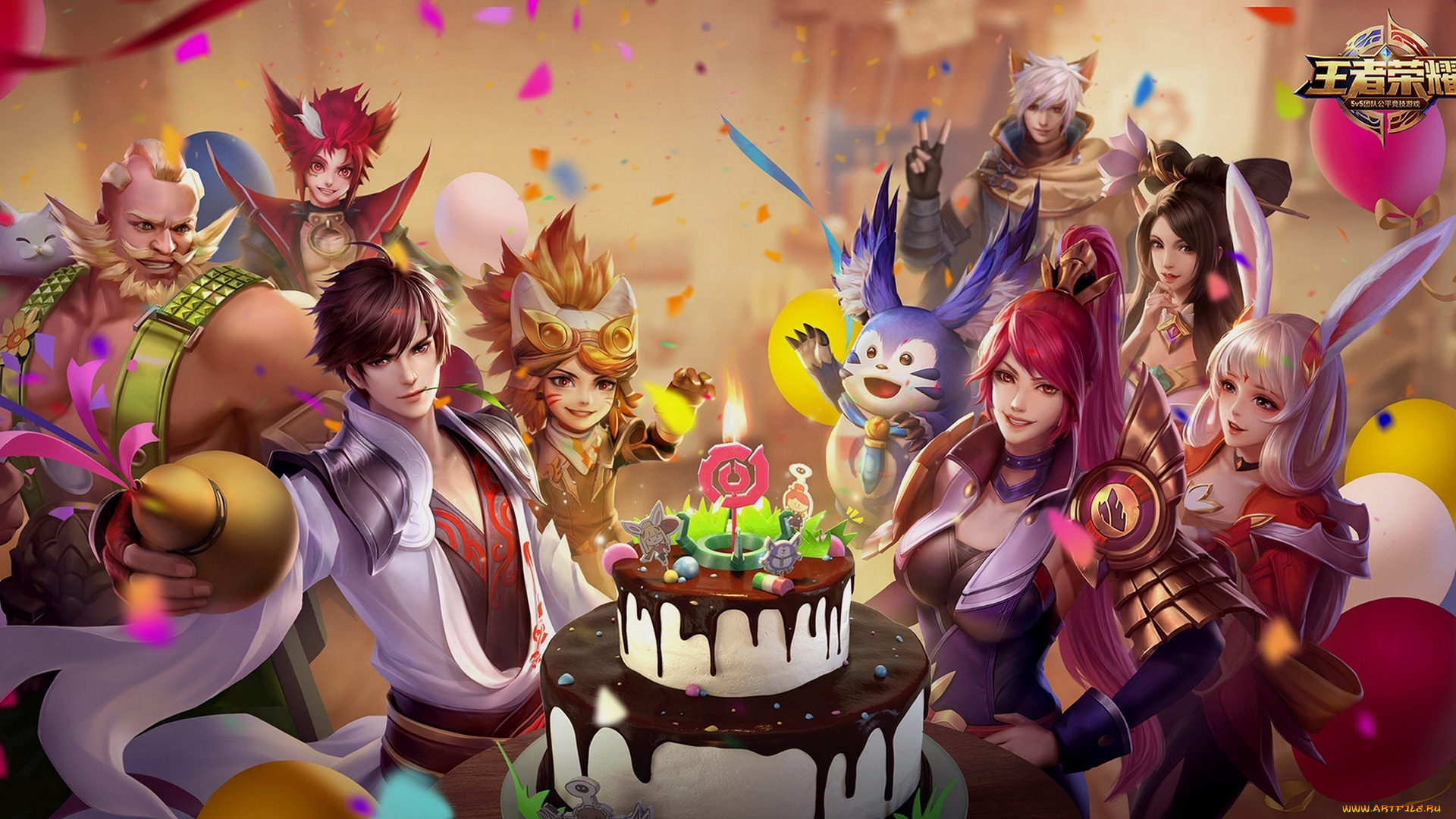 видео, игры, king, of, glory, king, of, glory